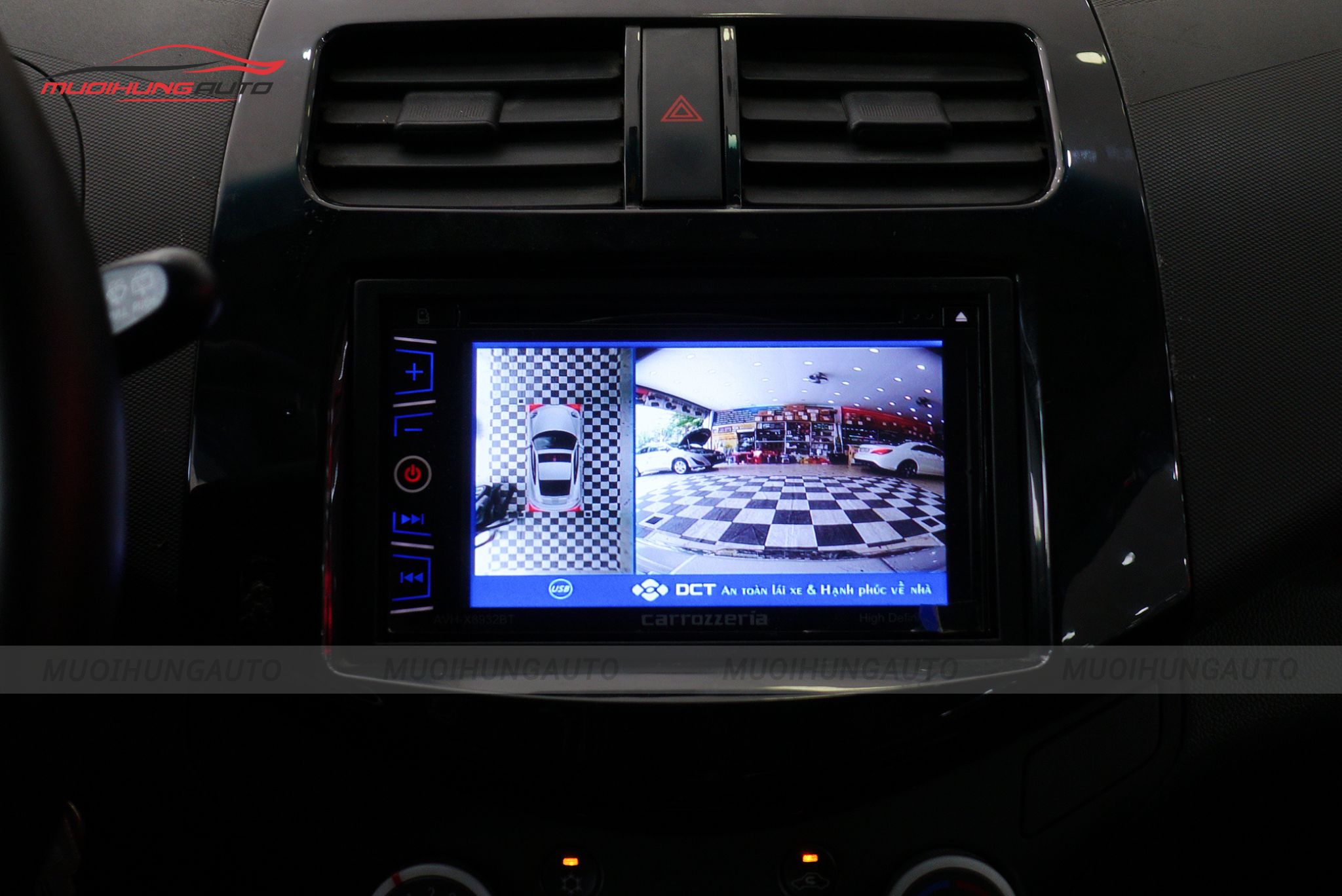 Camera 360 độ ô tô Chevrolet Spark