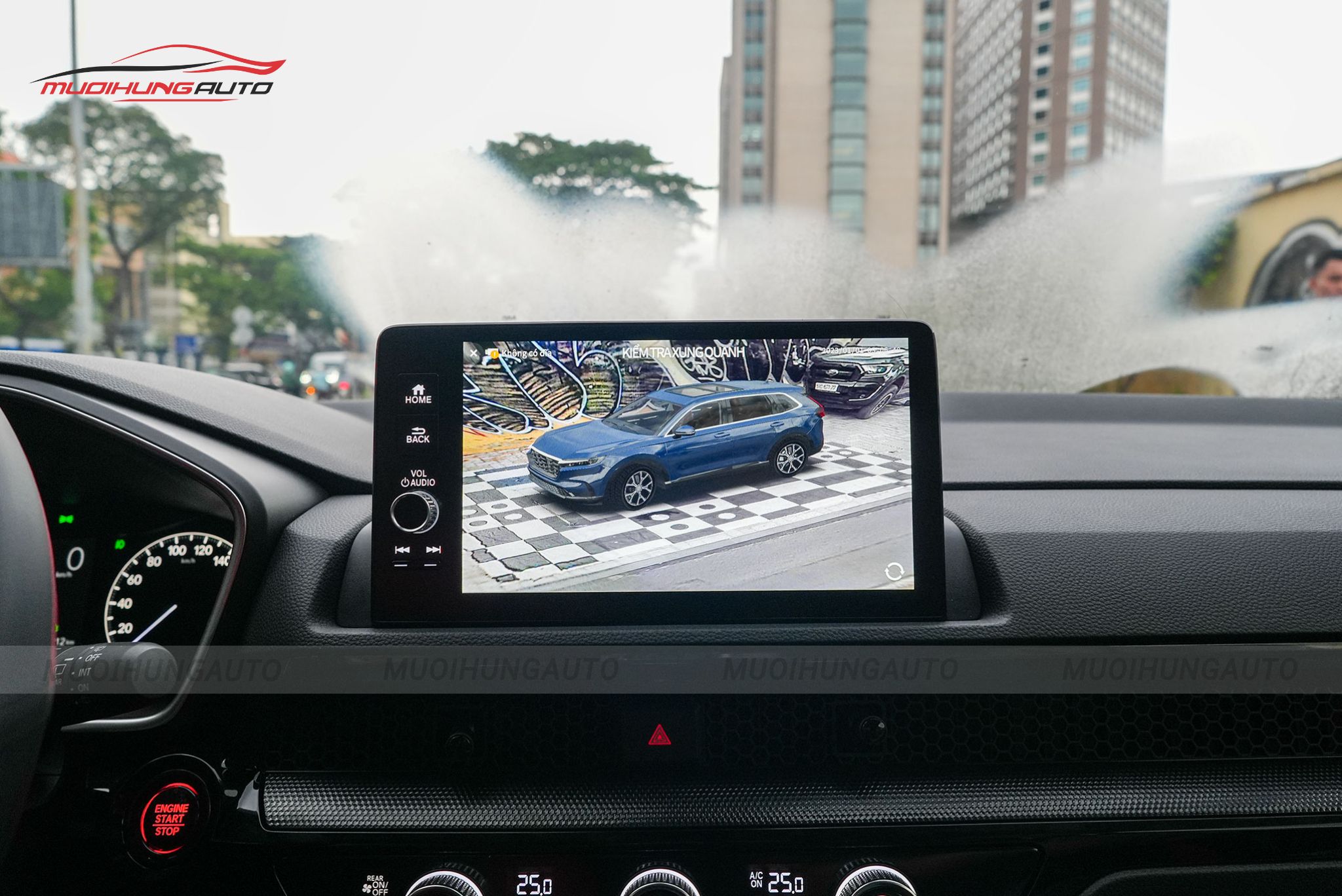 Camera 360 độ ô tô Honda CRV 2024