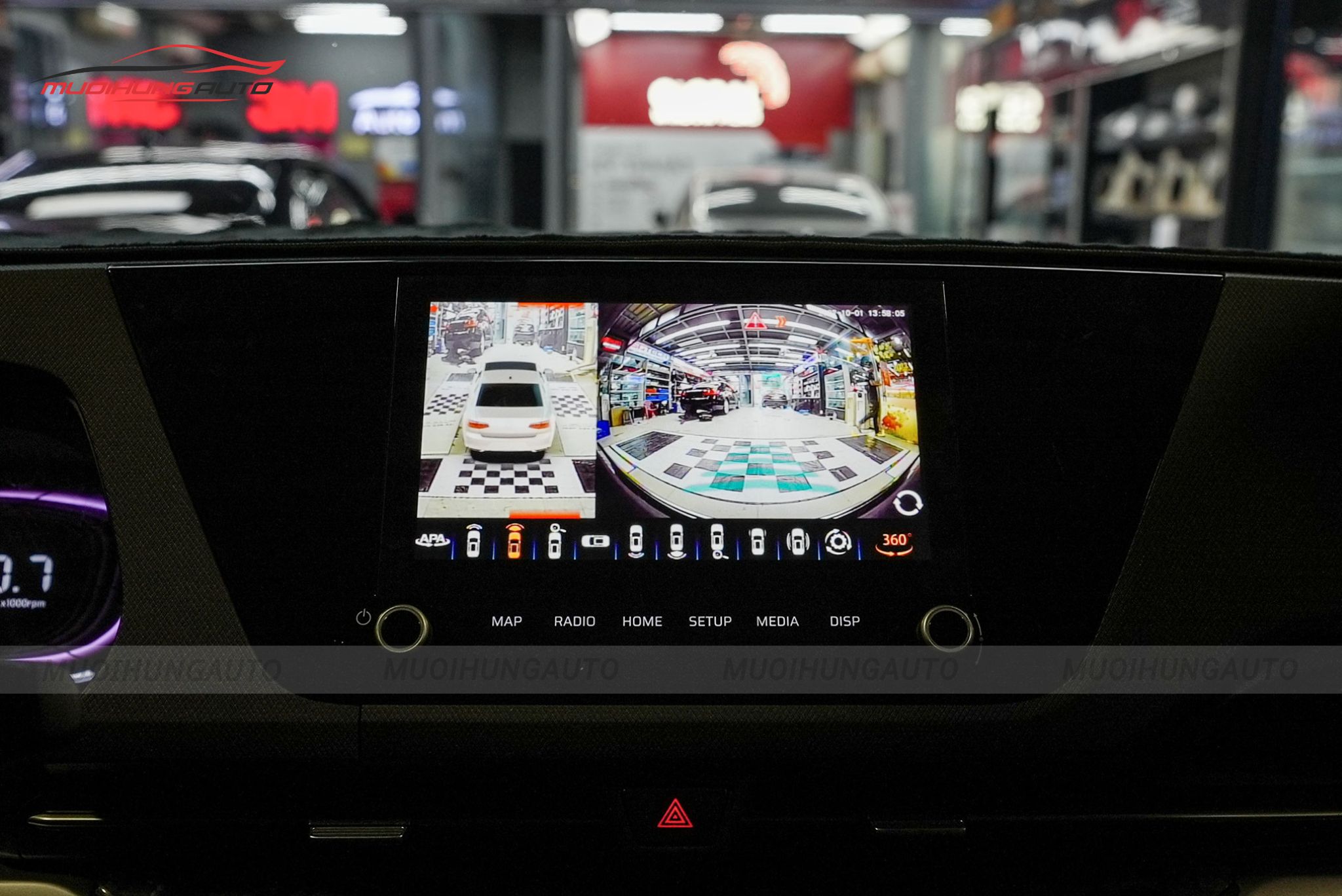 Camera 360 độ ô tô Kia Carens 2023