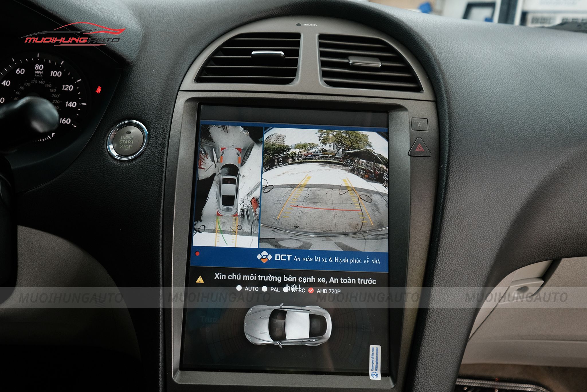 Camera 360 độ ô tô Lexus ES350 2008