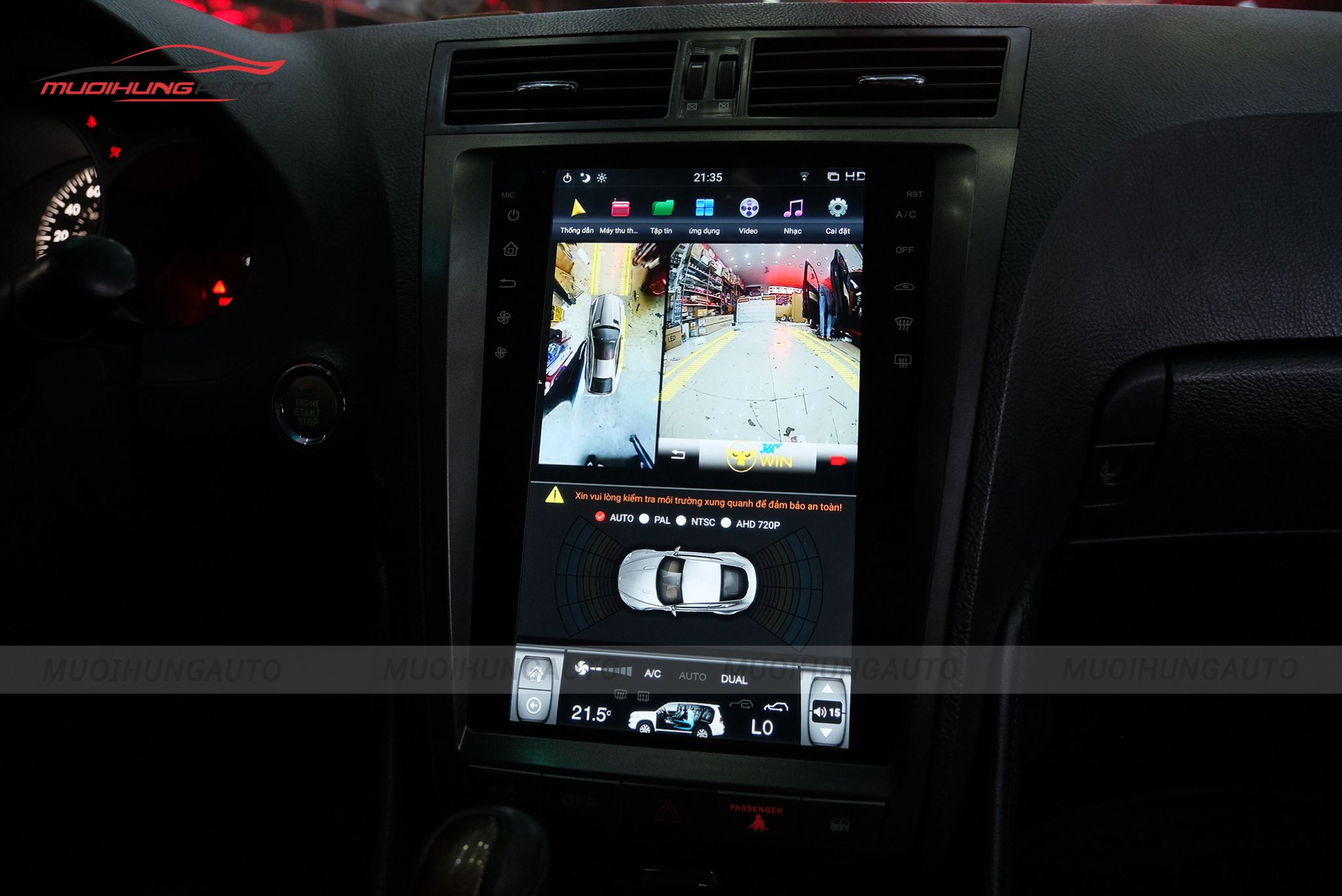 Camera 360 độ ô tô Lexus GS300 2008