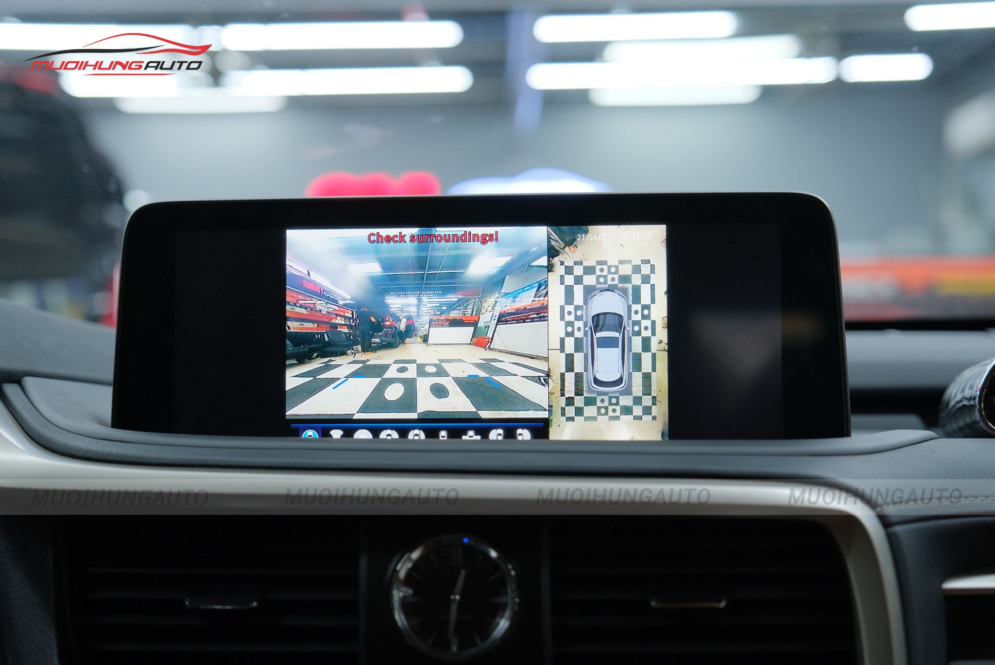 Camera 360 độ ô tô Lexus RX300