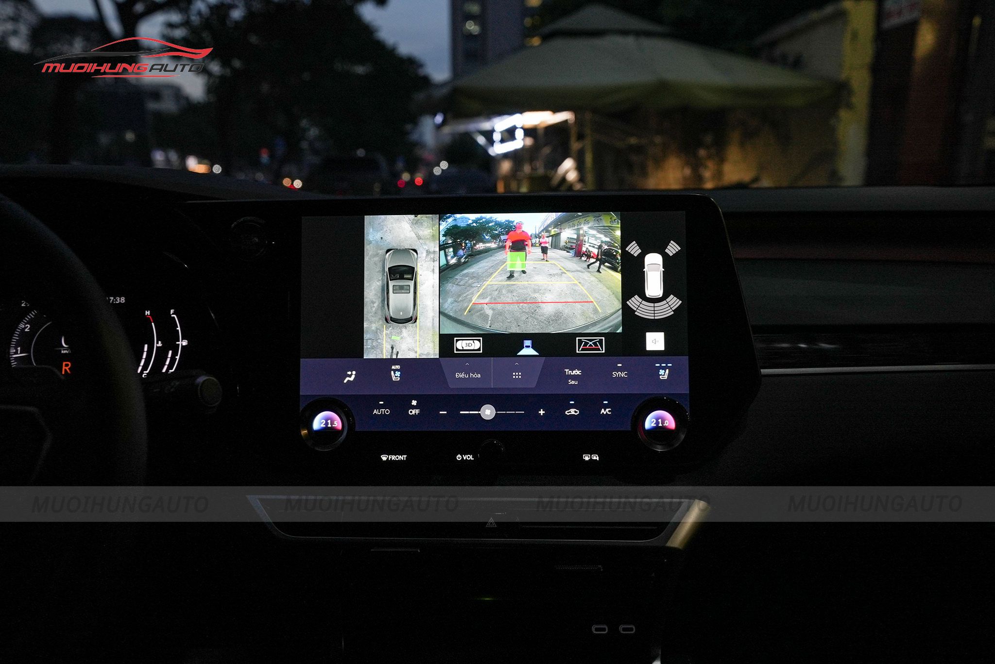 Camera 360 độ ô tô Lexus RX350 2023