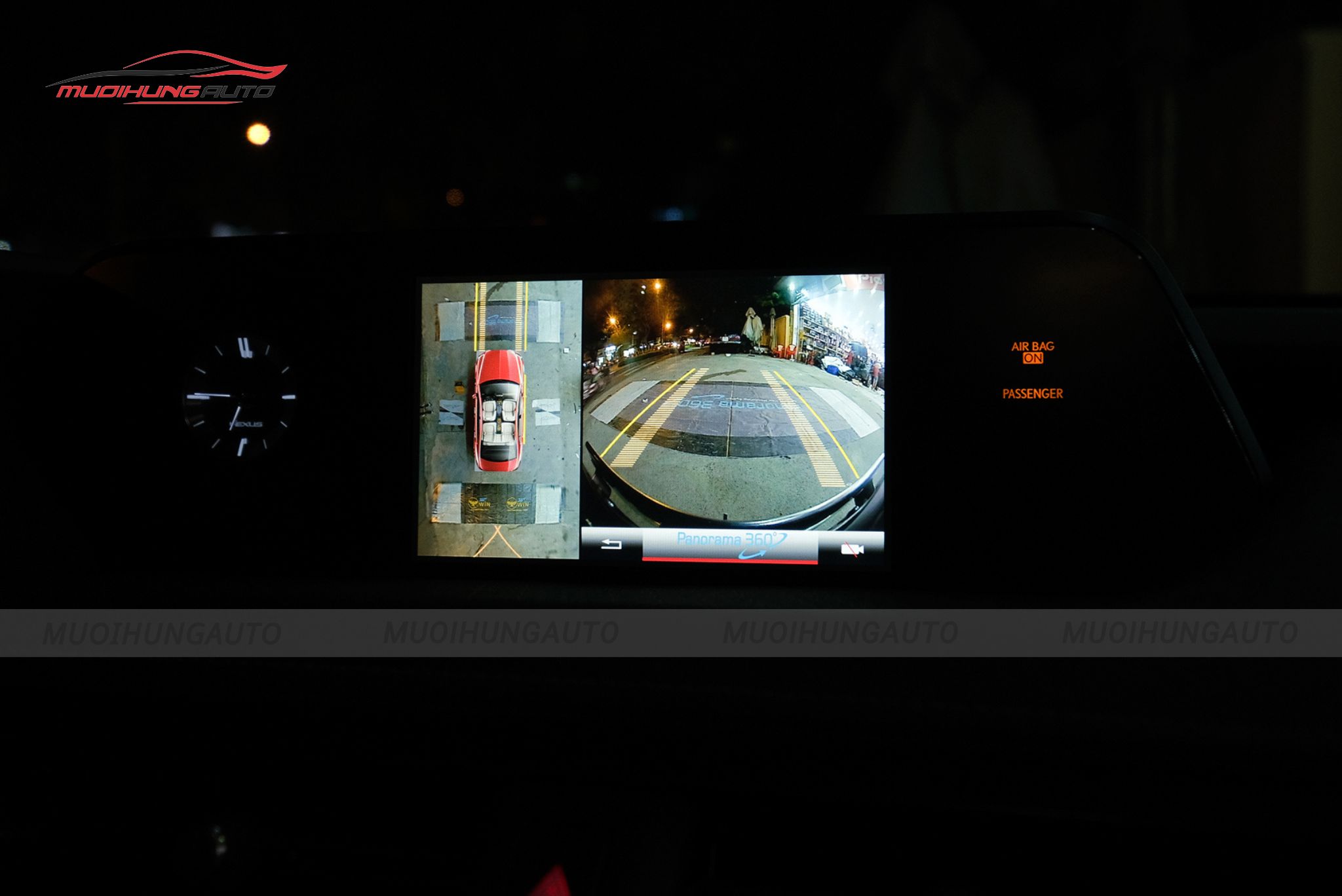 Camera 360 độ ô tô Lexus UX200