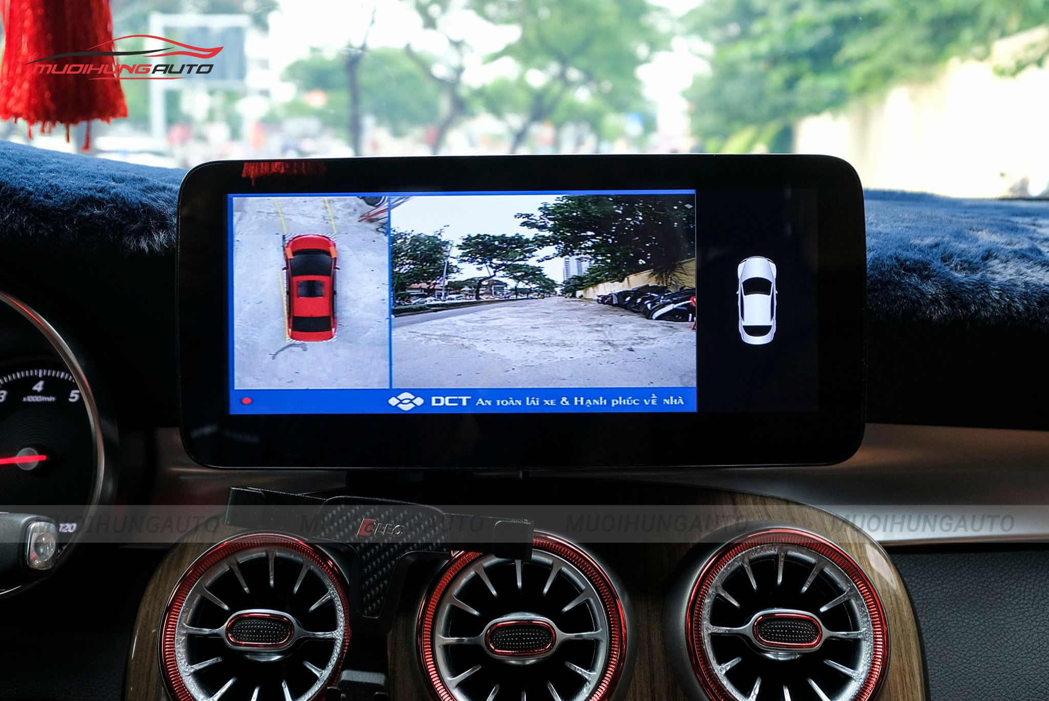 Camera 360 độ ô tô Mercedes GLC250