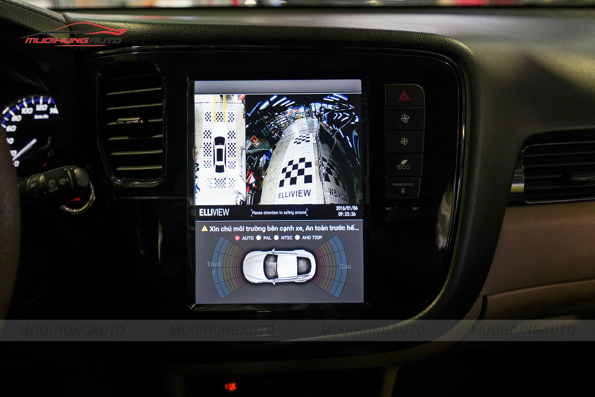 Camera 360 độ ô tô Mitsubishi Outlander 2020