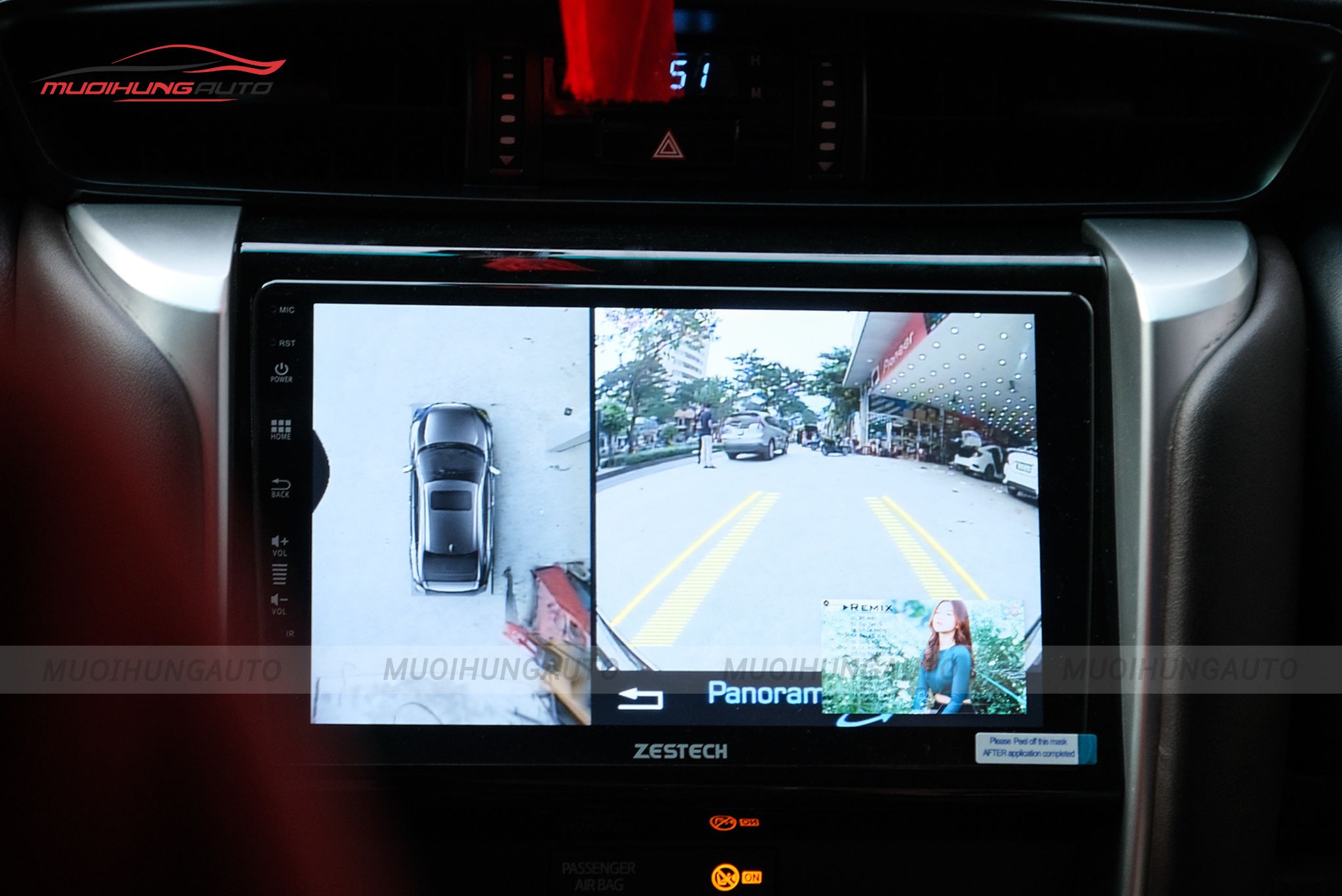 Camera 360 độ ô tô Toyota Fortuner 2018