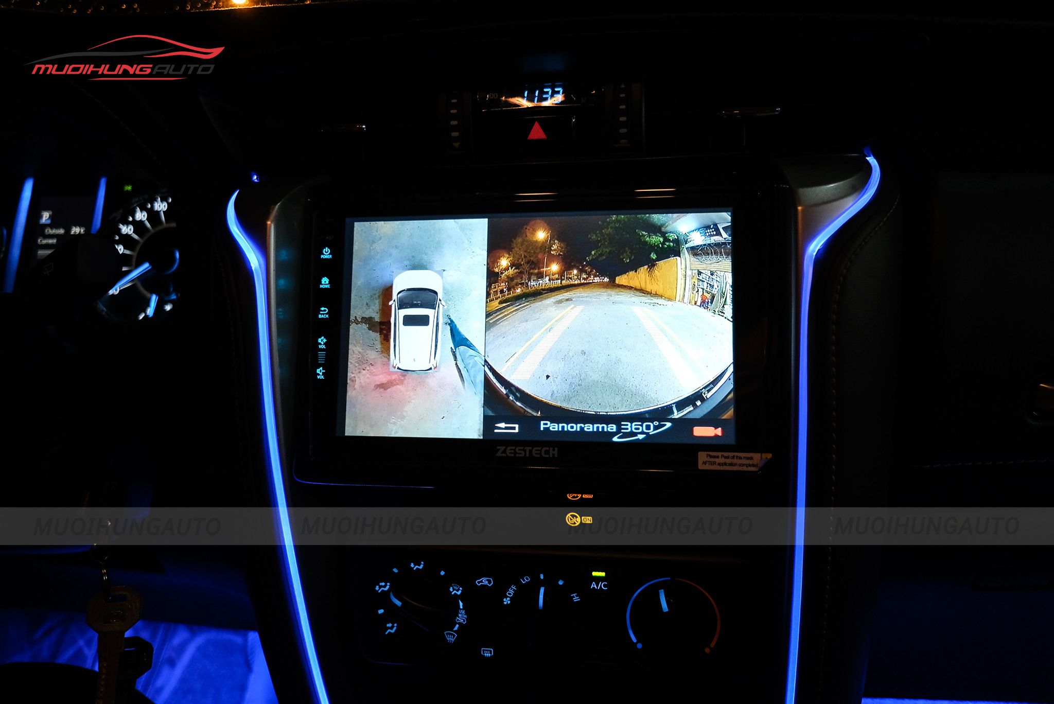 Camera 360 độ ô tô Toyota Fortuner 2020