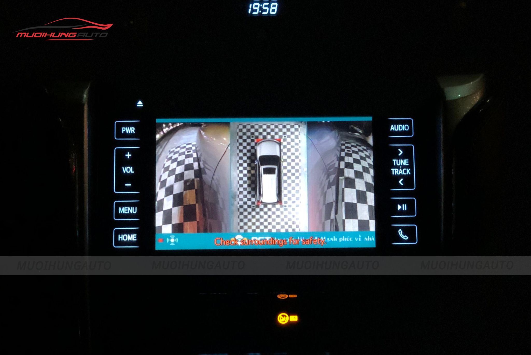 Camera 360 độ ô tô Toyota Fortuner