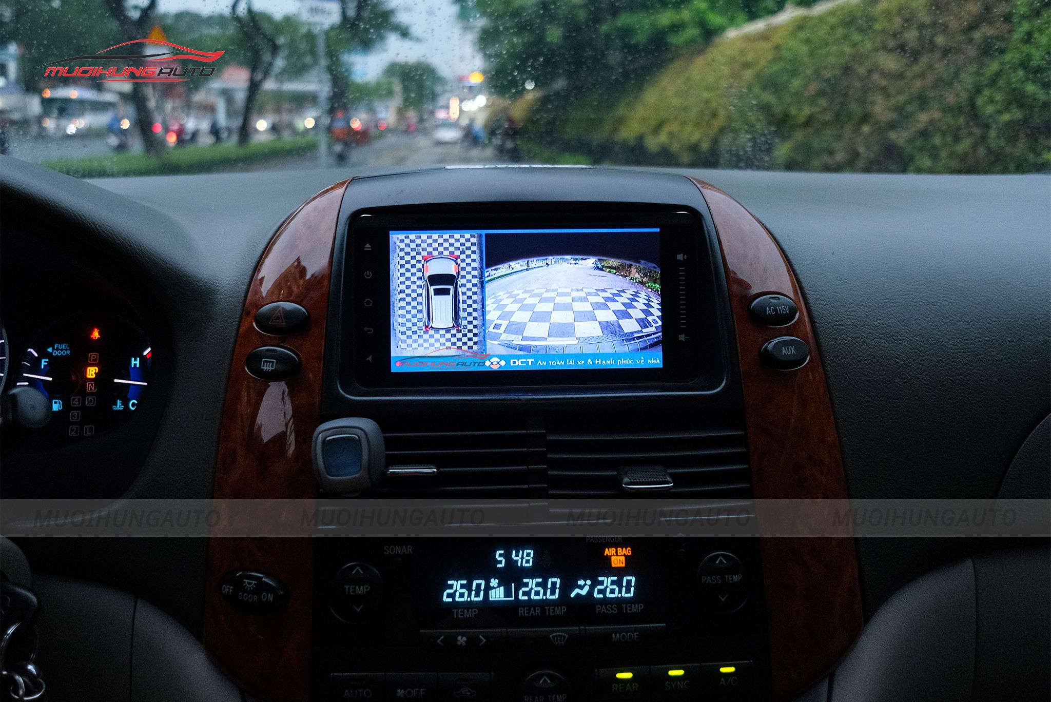 Camera 360 độ ô tô Toyota Sienna 2008