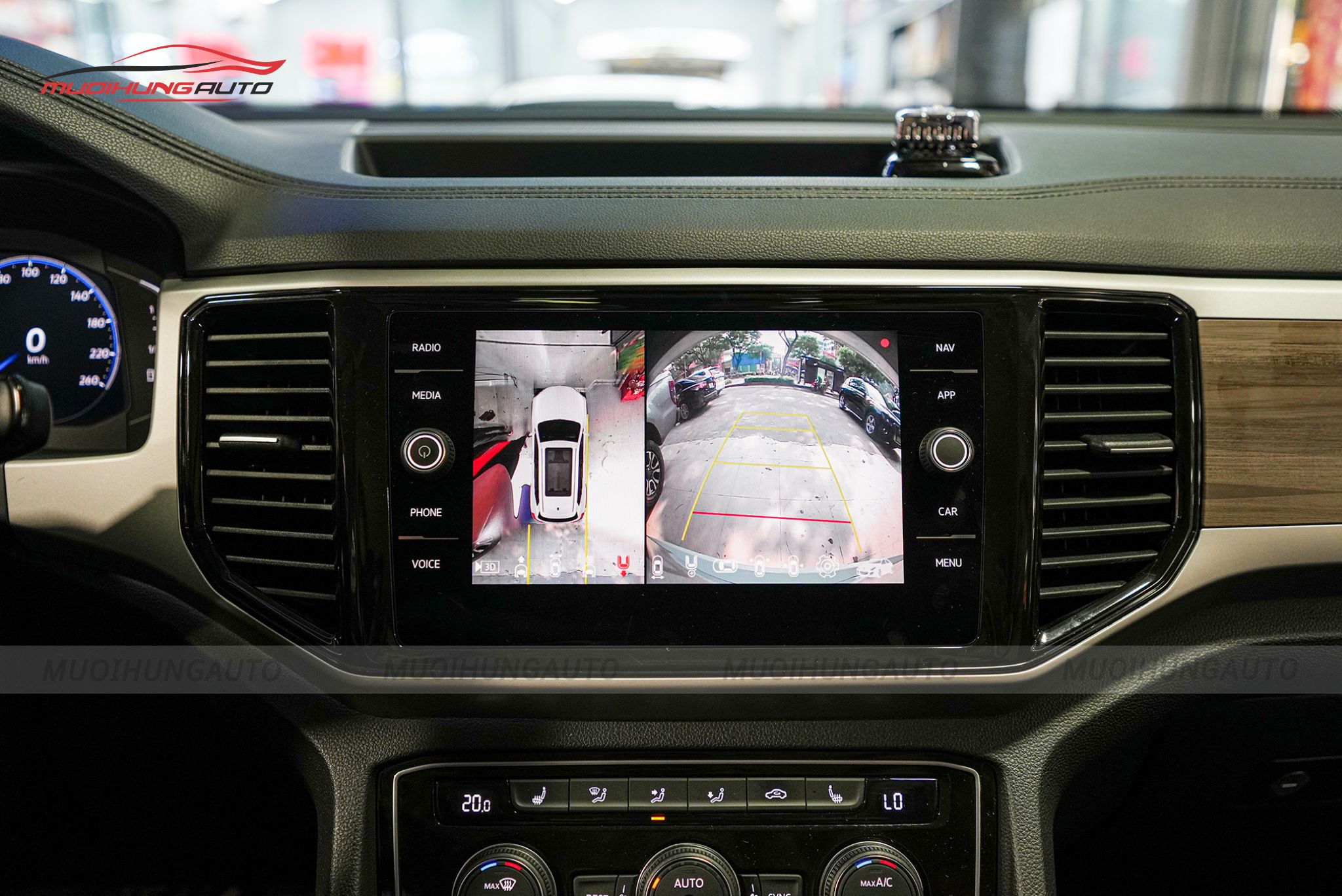 Camera 360 độ ô tô Volkswagen Teramont 2021