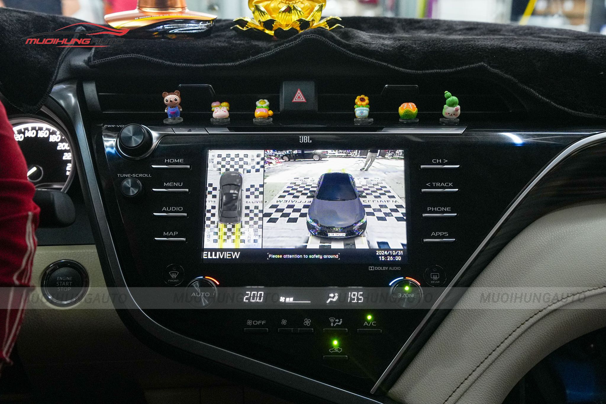 Camera 360 độ Toyota Camry 2021