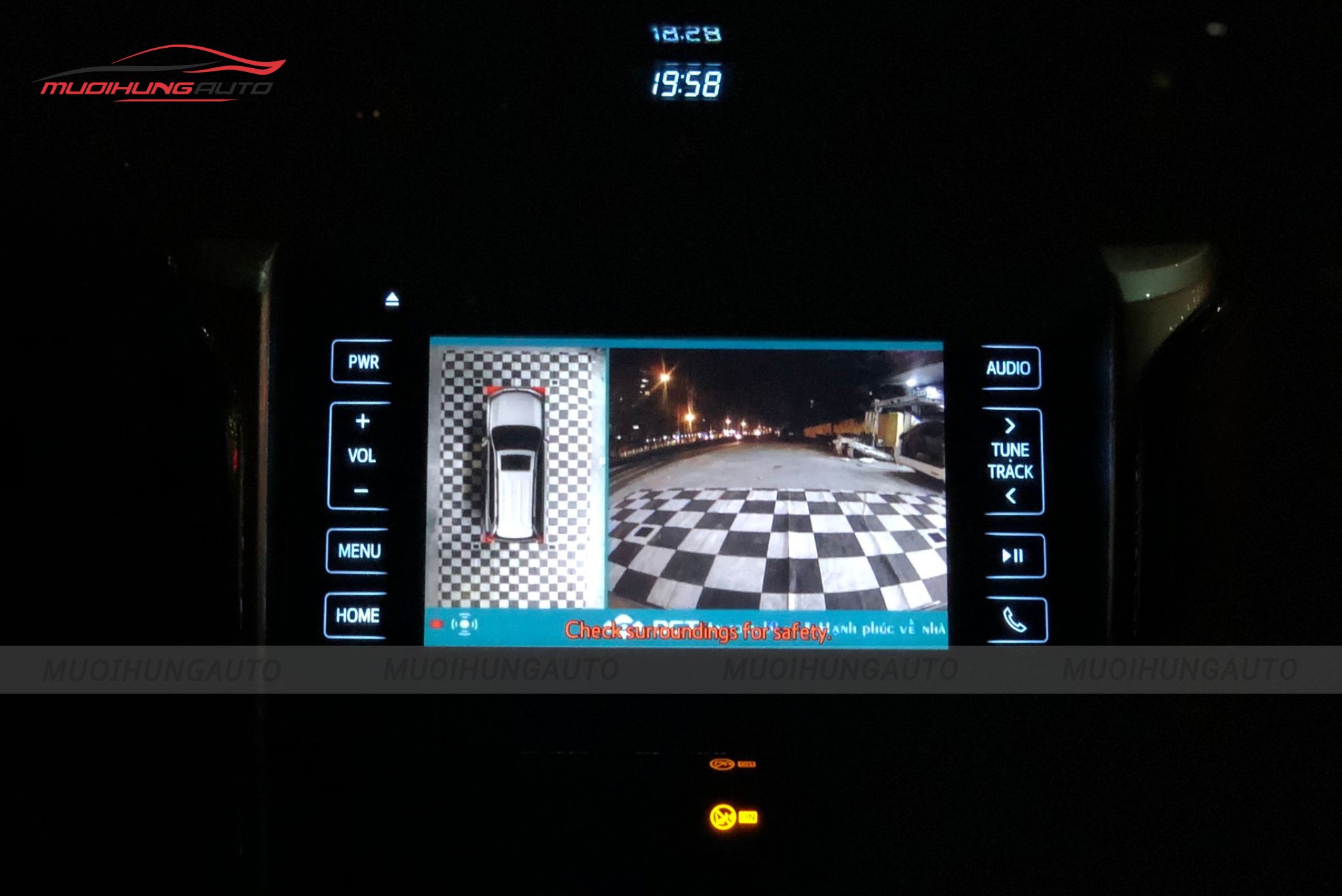 Camera 360 độ Toyota Fortuner