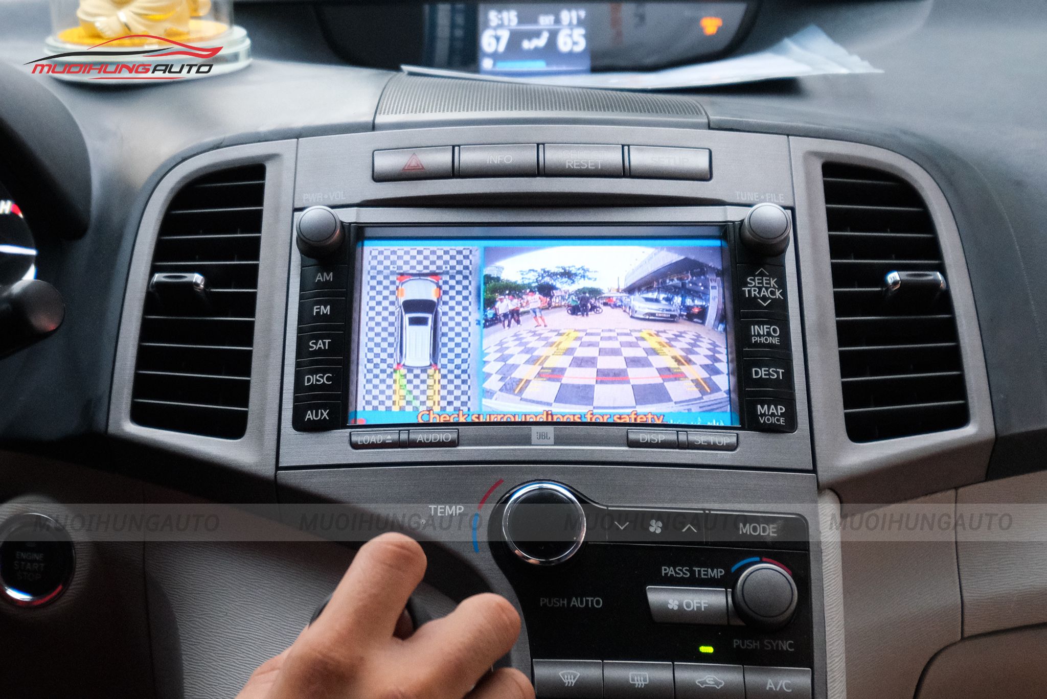 Camera 360 độ Toyota Venza