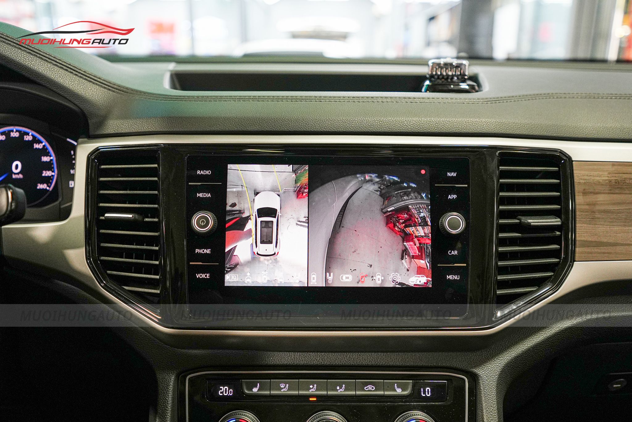 Camera 360 độ Volkswagen Teramont 2021