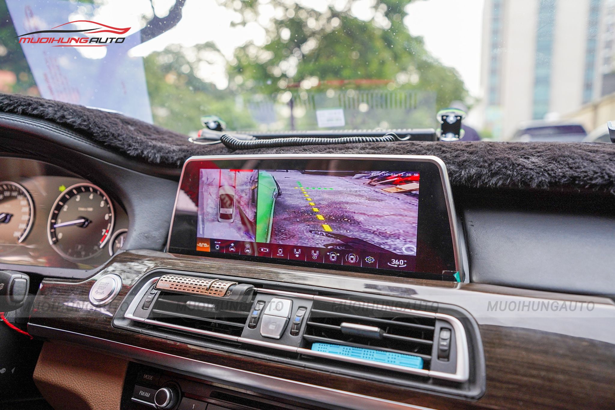 Camera 360 độ xe BMW 750Li