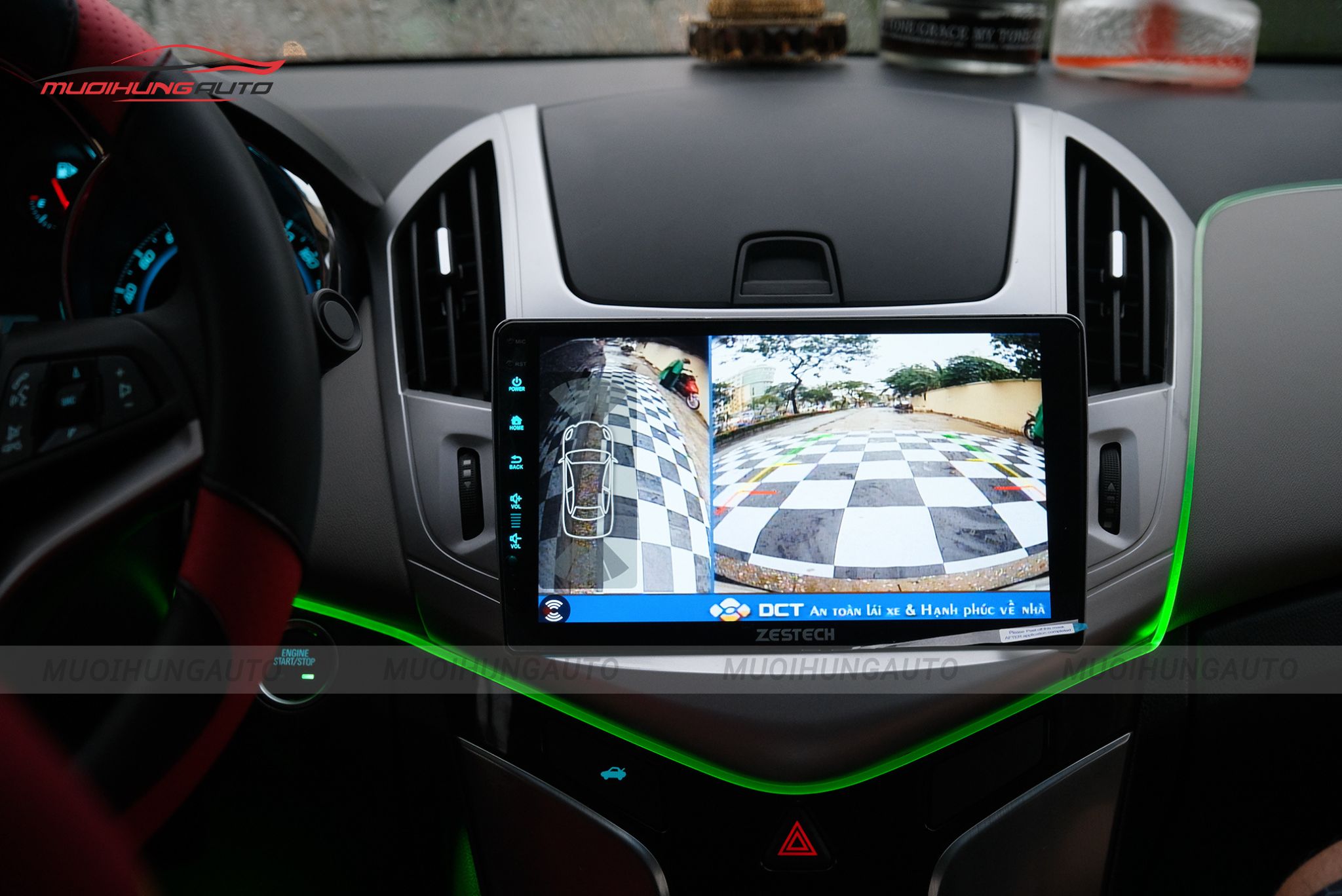 Camera 360 độ xe Chevrolet Cruze 2016+
