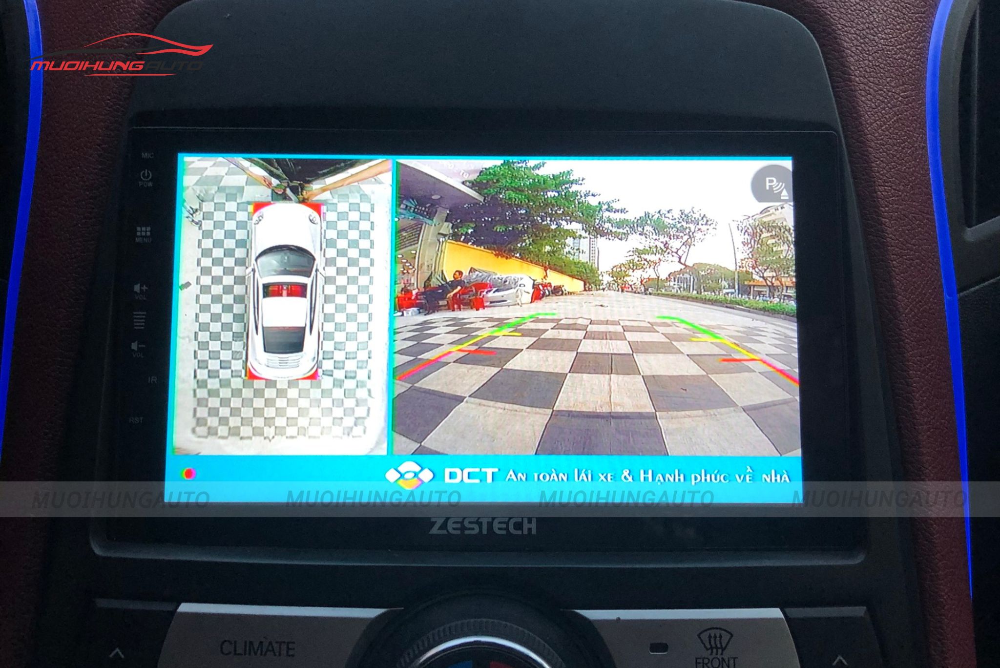 Camera 360 độ xe Hyundai Genesis 2008