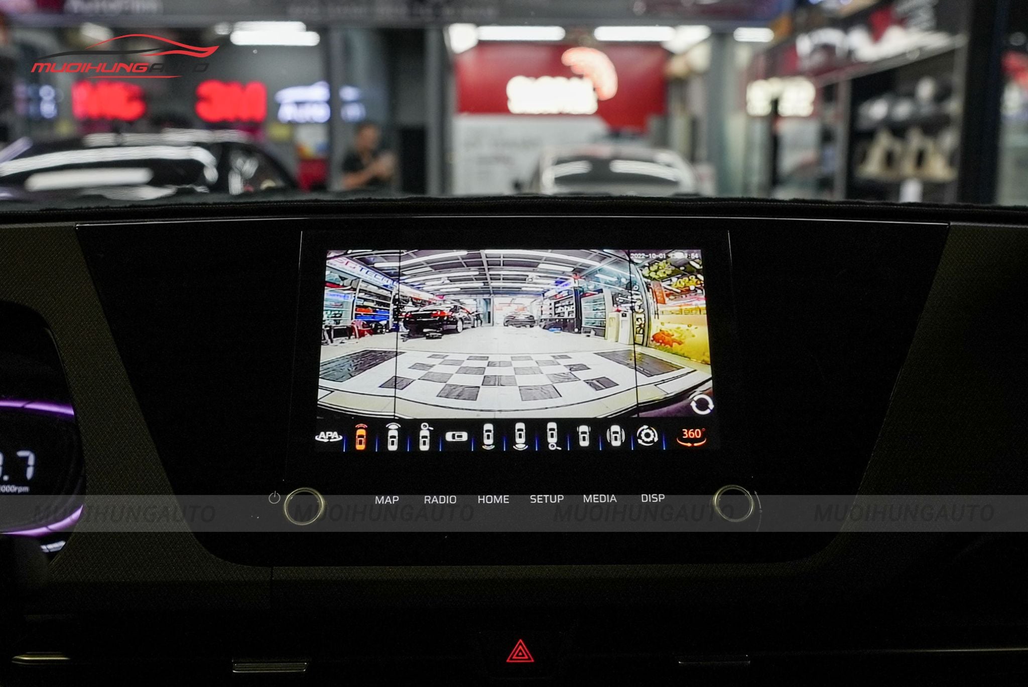 Camera 360 độ xe Kia Carens 2023