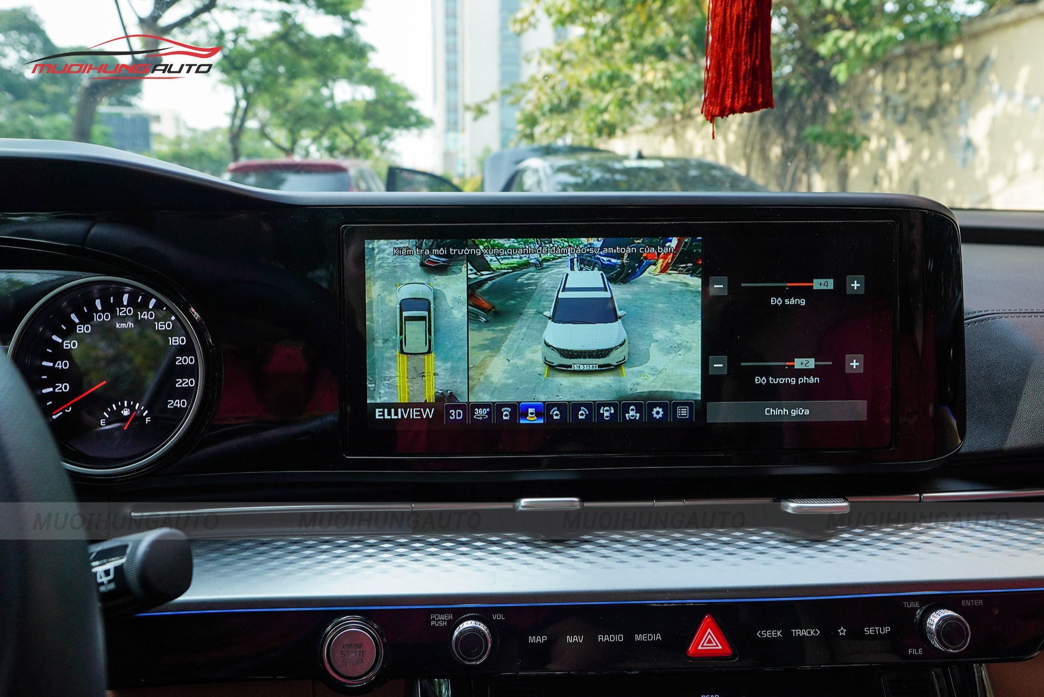 Camera 360 độ xe Kia Carnival