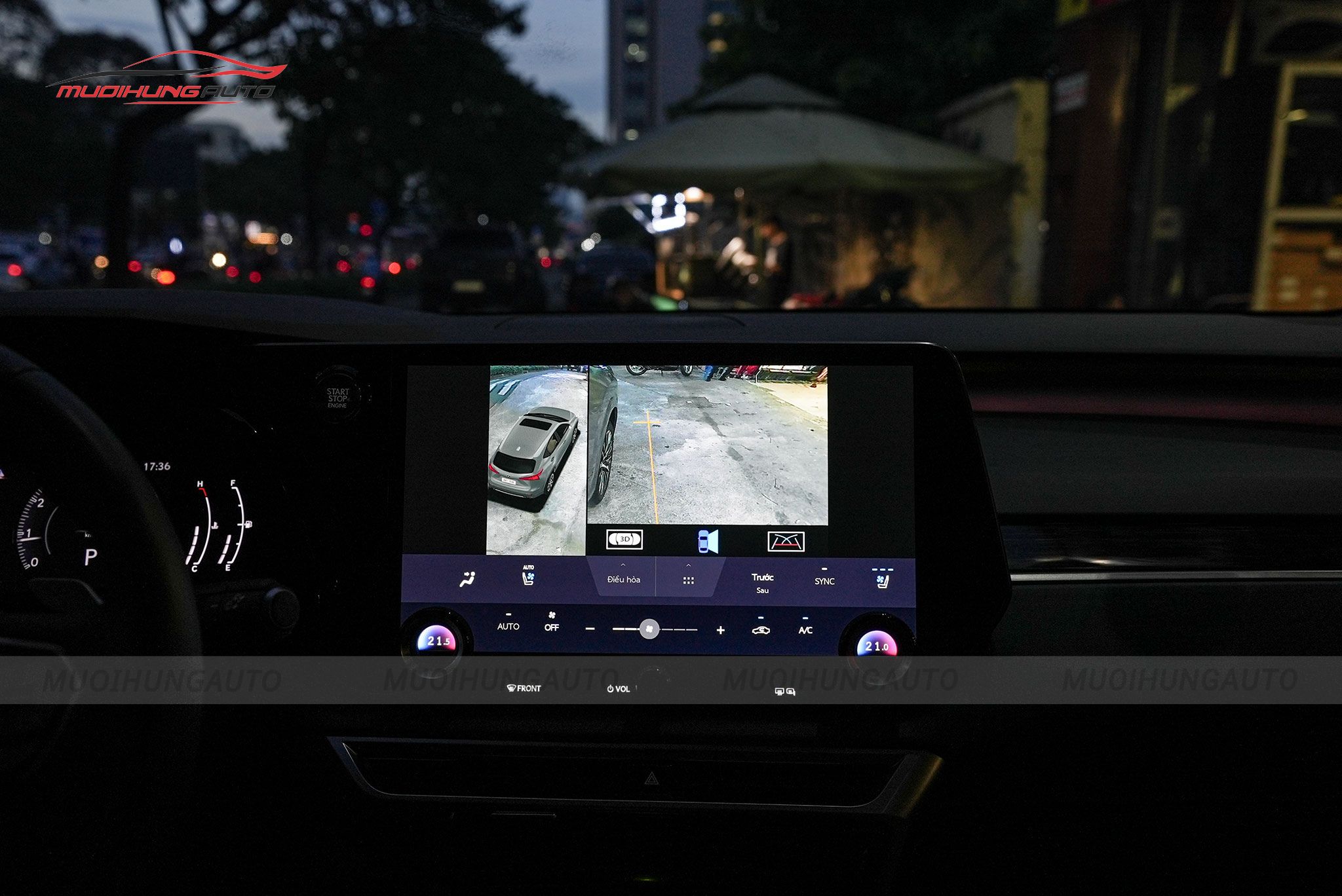 Camera 360 độ xe Lexus RX350 2023