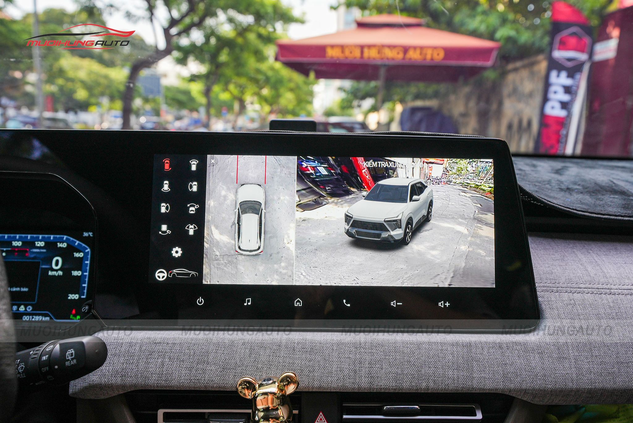 Camera 360 độ xe Mitsubishi Xforce 2024