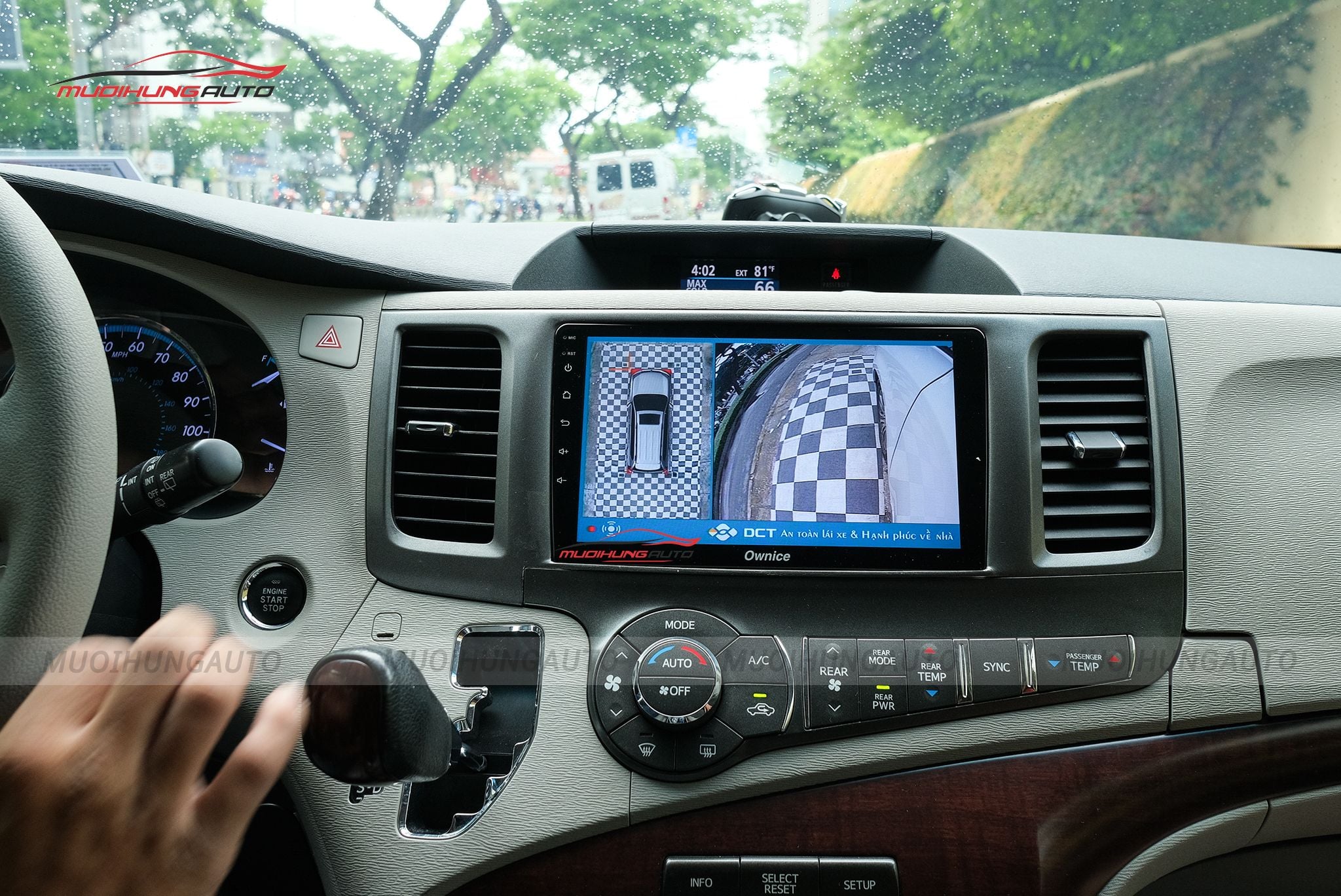 Camera 360 độ xe Toyota Sienna