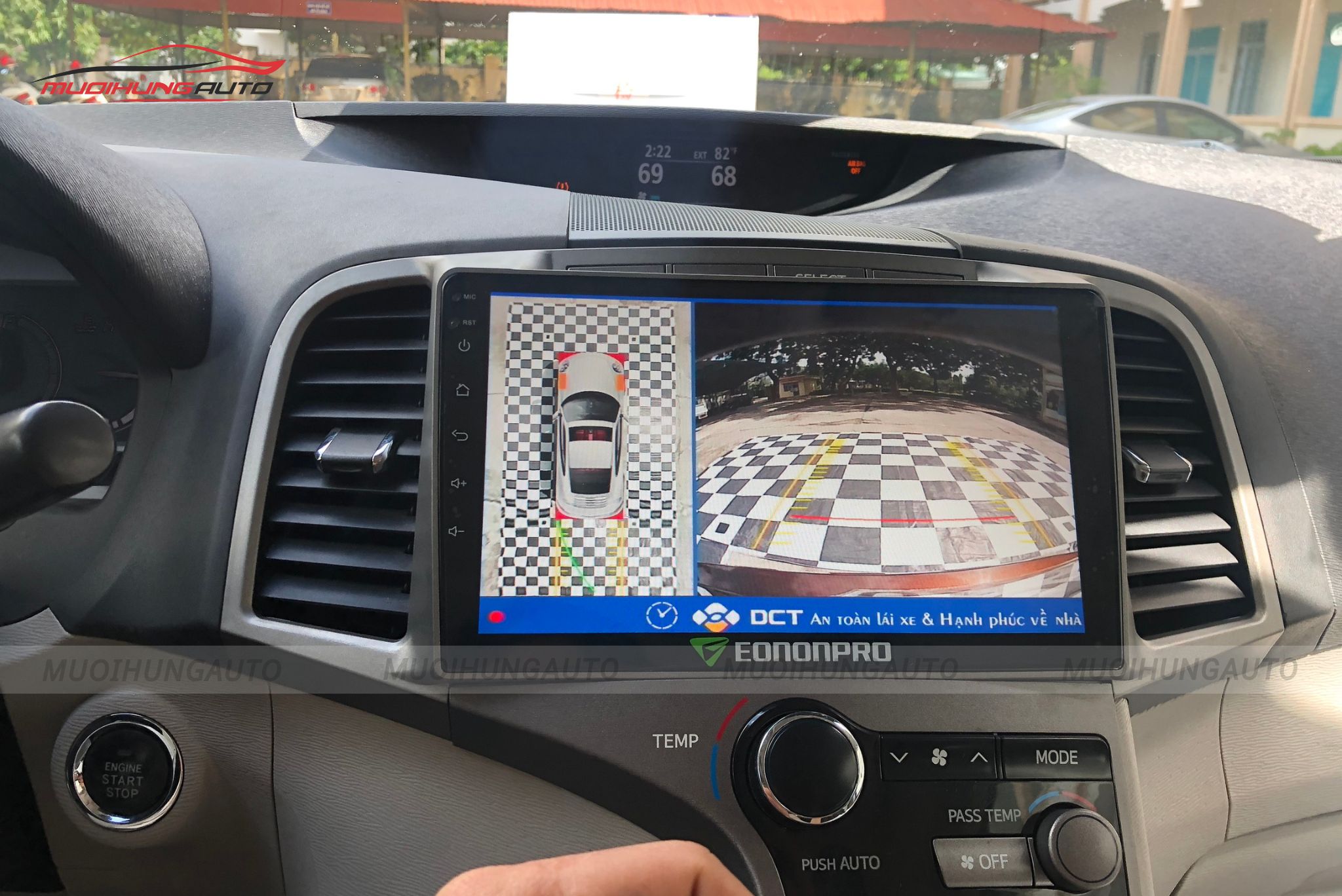 Camera 360 độ xe Toyota Venza 2010