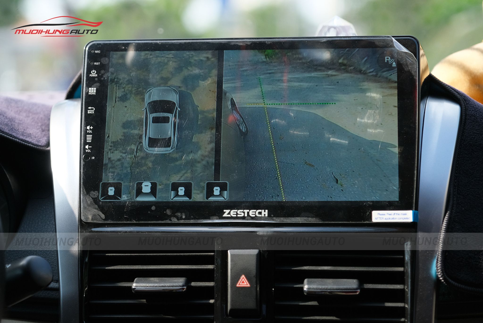 Camera 360 độ xe Toyota Vios