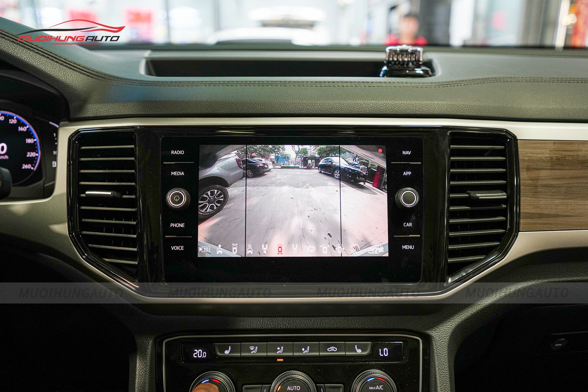 Camera 360 độ xe Volkswagen Teramont 2021