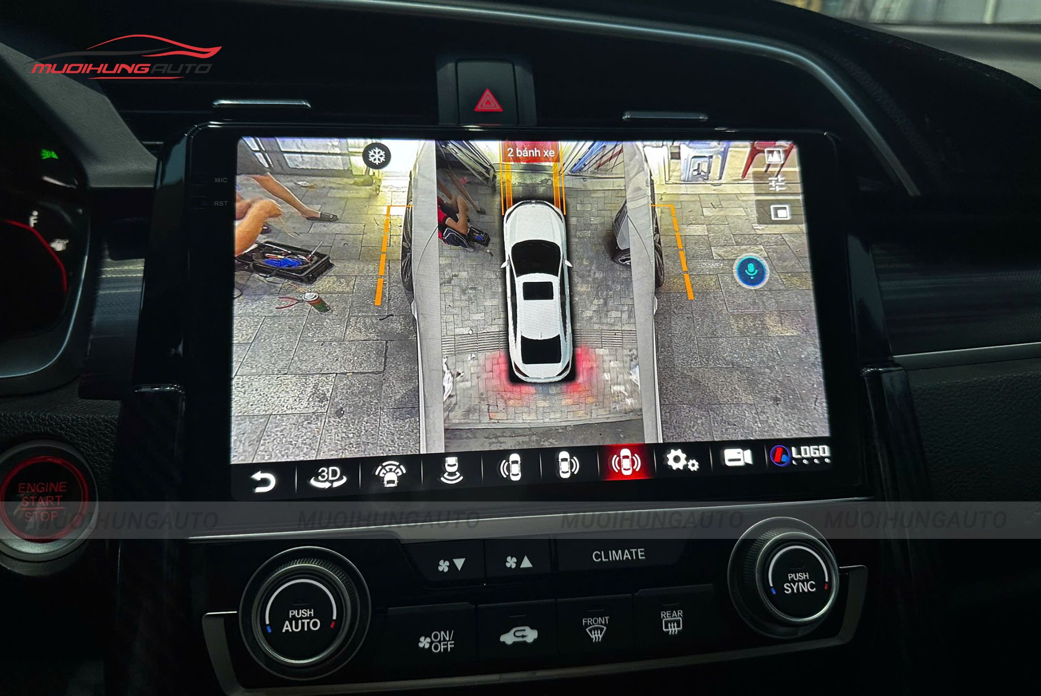 Camera 360 ô tô Honda Civic 2020
