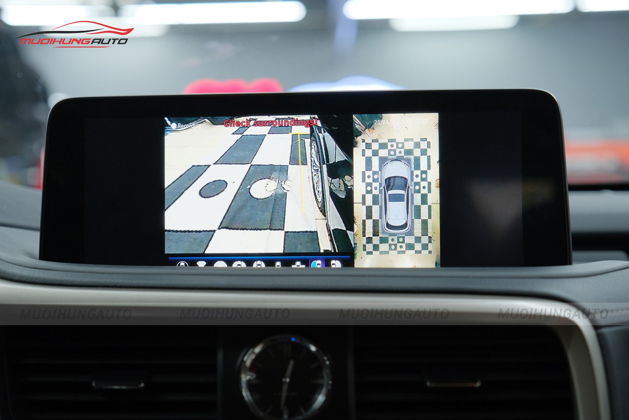 Camera 360 ô tô Lexus RX300