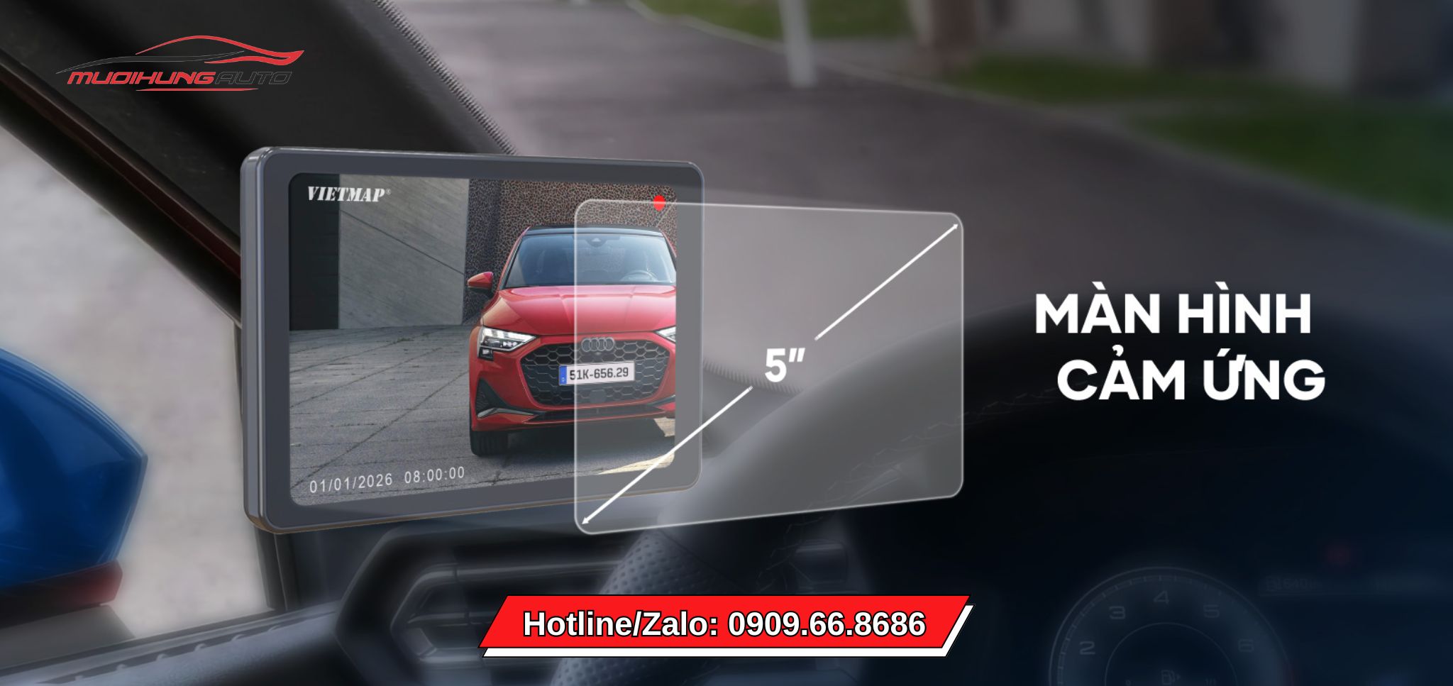 Camera gương điện tử SC620