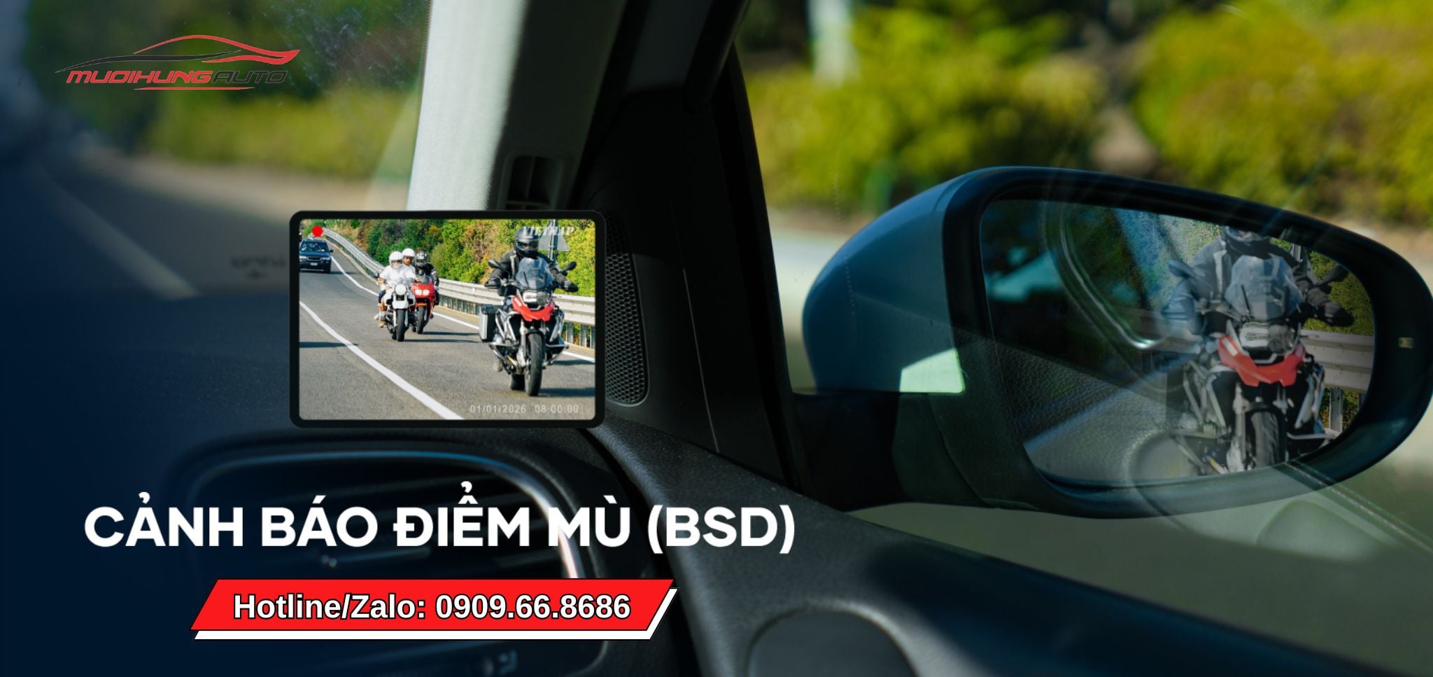 Camera gương hậu điện tử Vietmap SC620