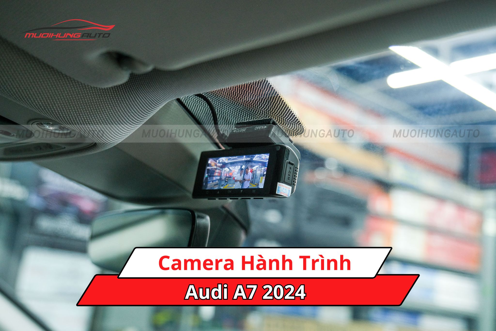 Camera hành trình cho Audi A7 2024