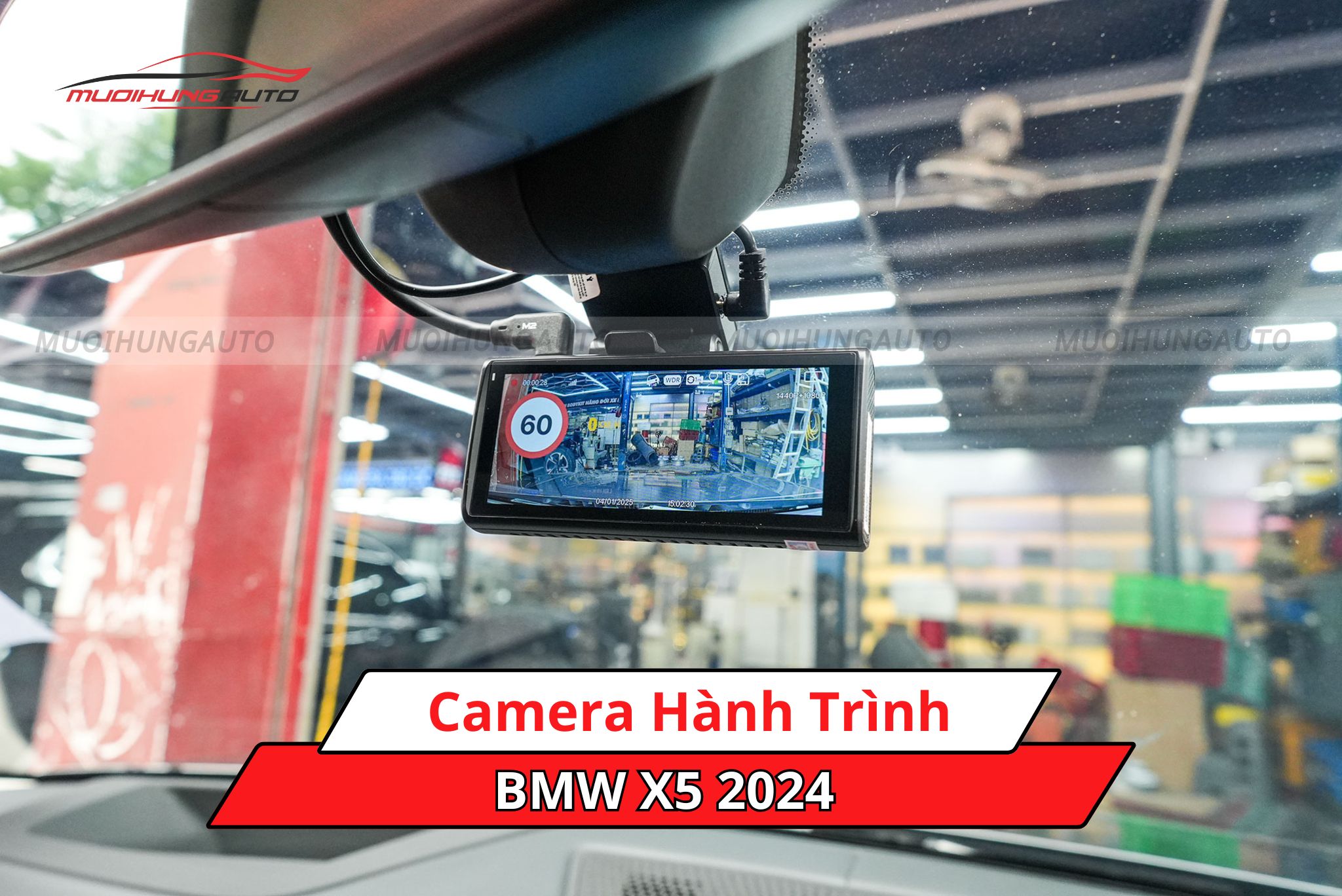 Camera hành trình cho BMW X5 2024