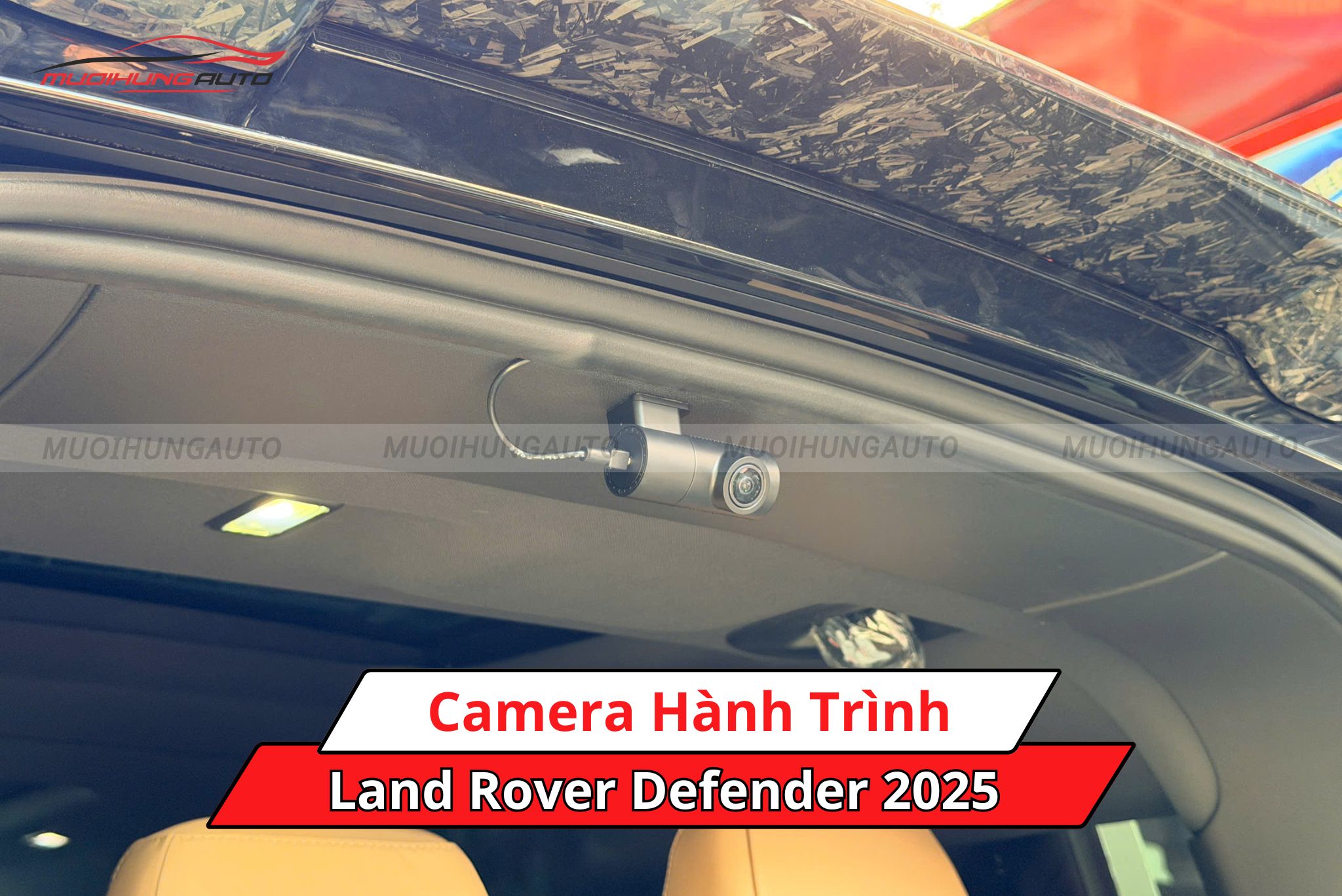 Camera hành trình cho Land Rover Defender 2025