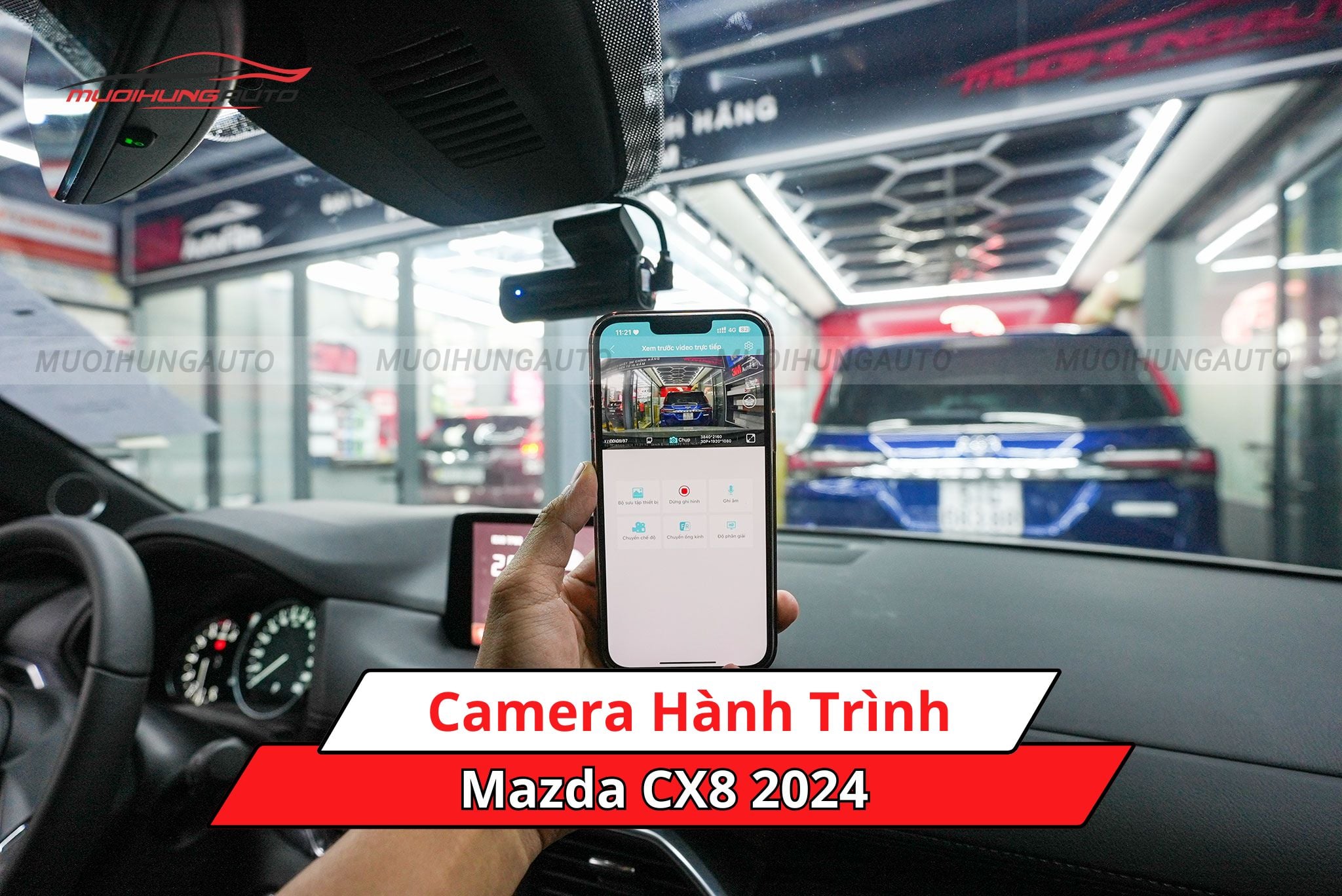 Camera hành trình cho ô tô Mazda CX8 2024