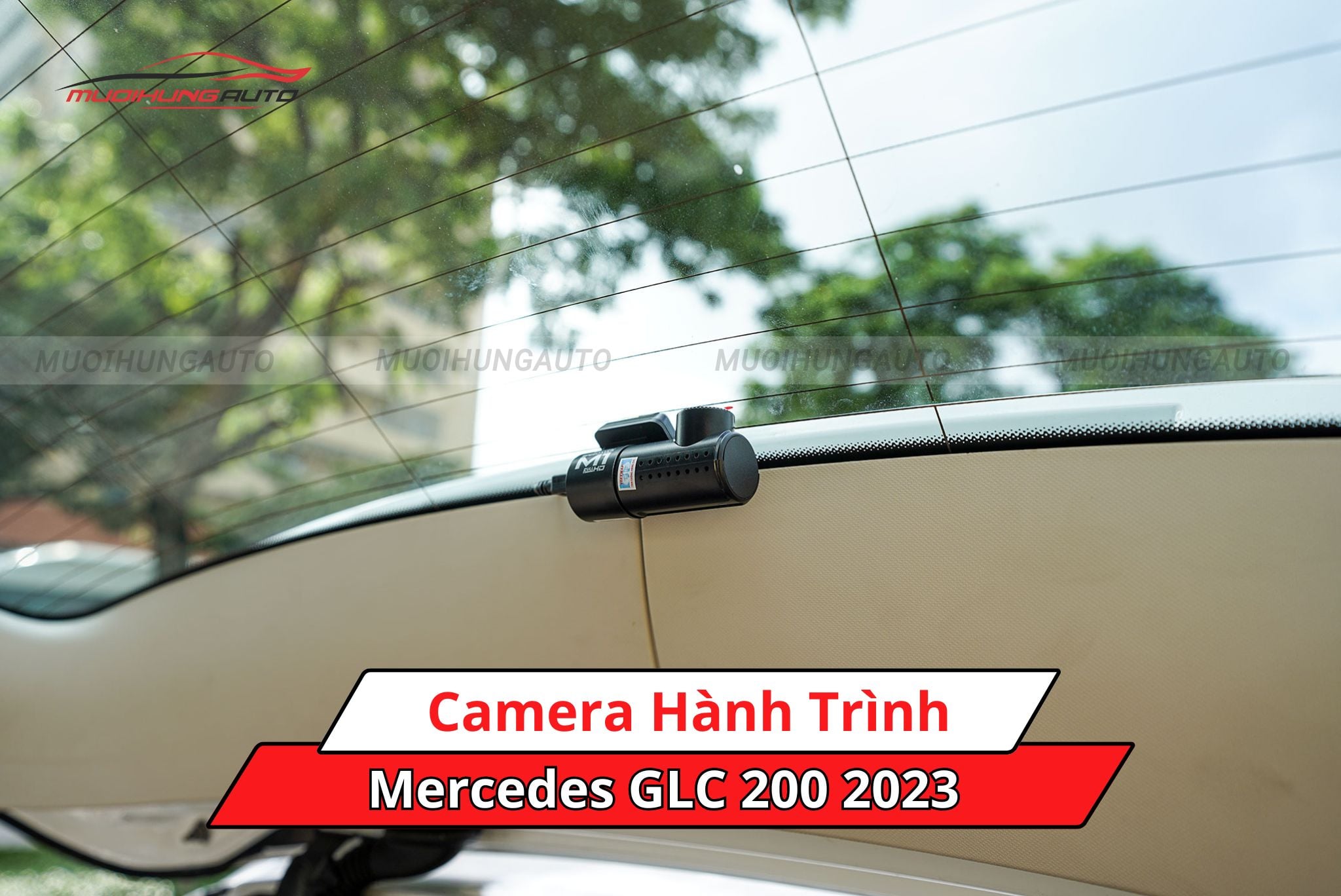 Camera hành trình cho ô tô Mercedes GLC 200 2023