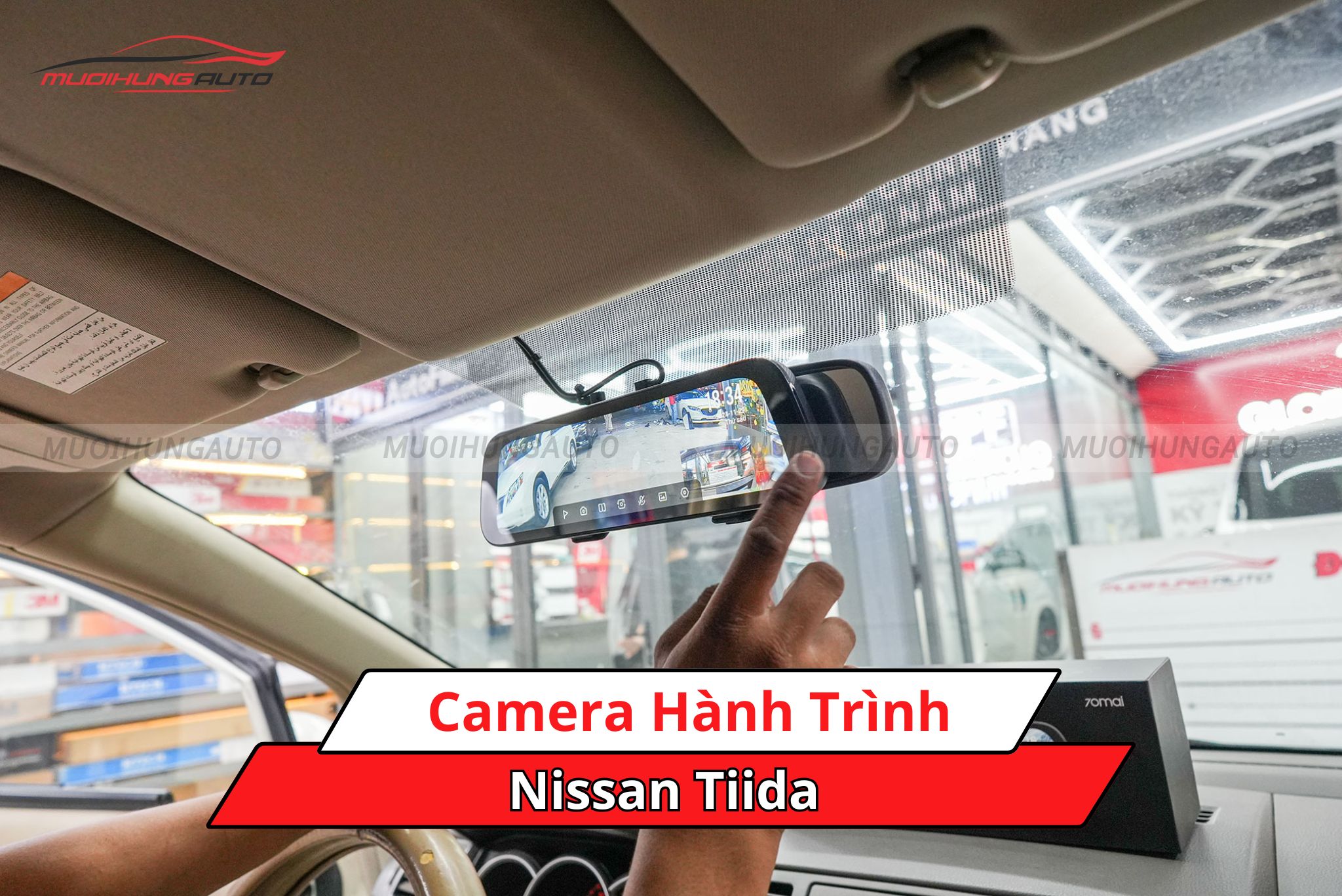 Camera hành trình cho ô tô Nissan Tiida