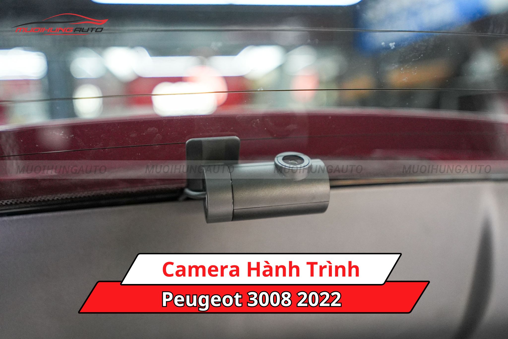 Camera hành trình cho ô tô Peugeot 3008 2022