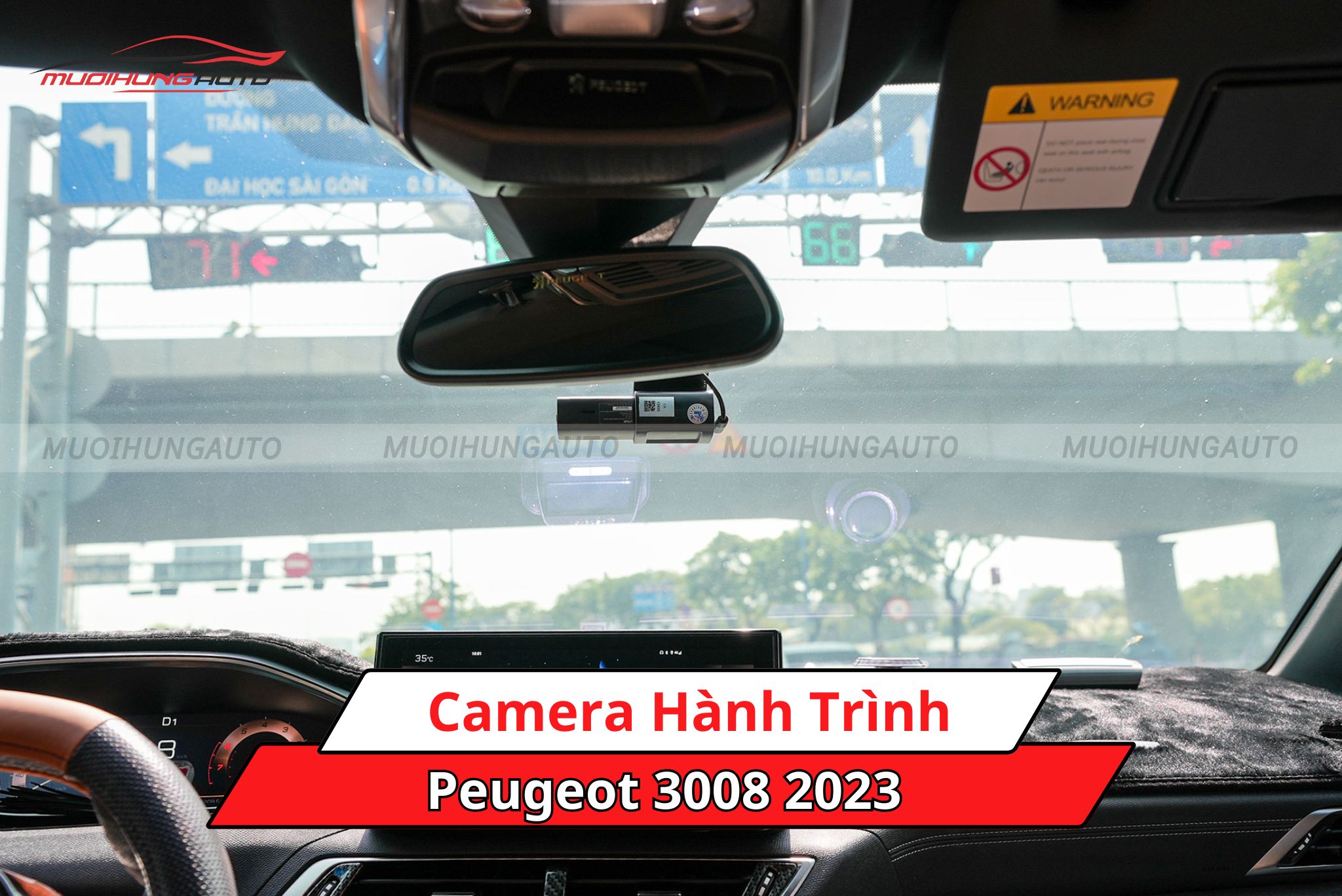 Camera hành trình cho ô tô Peugeot 3008 2023