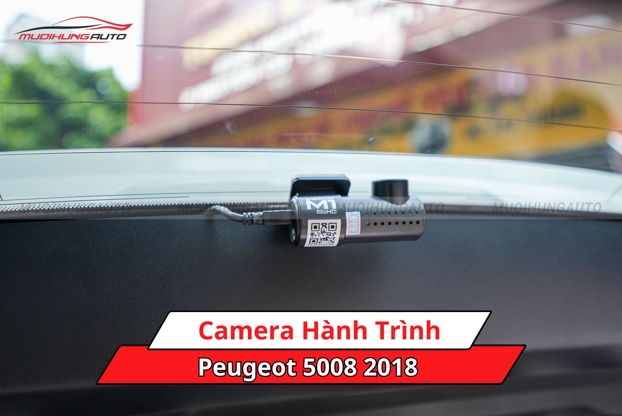 Camera hành trình cho Peugeot 5008 2018