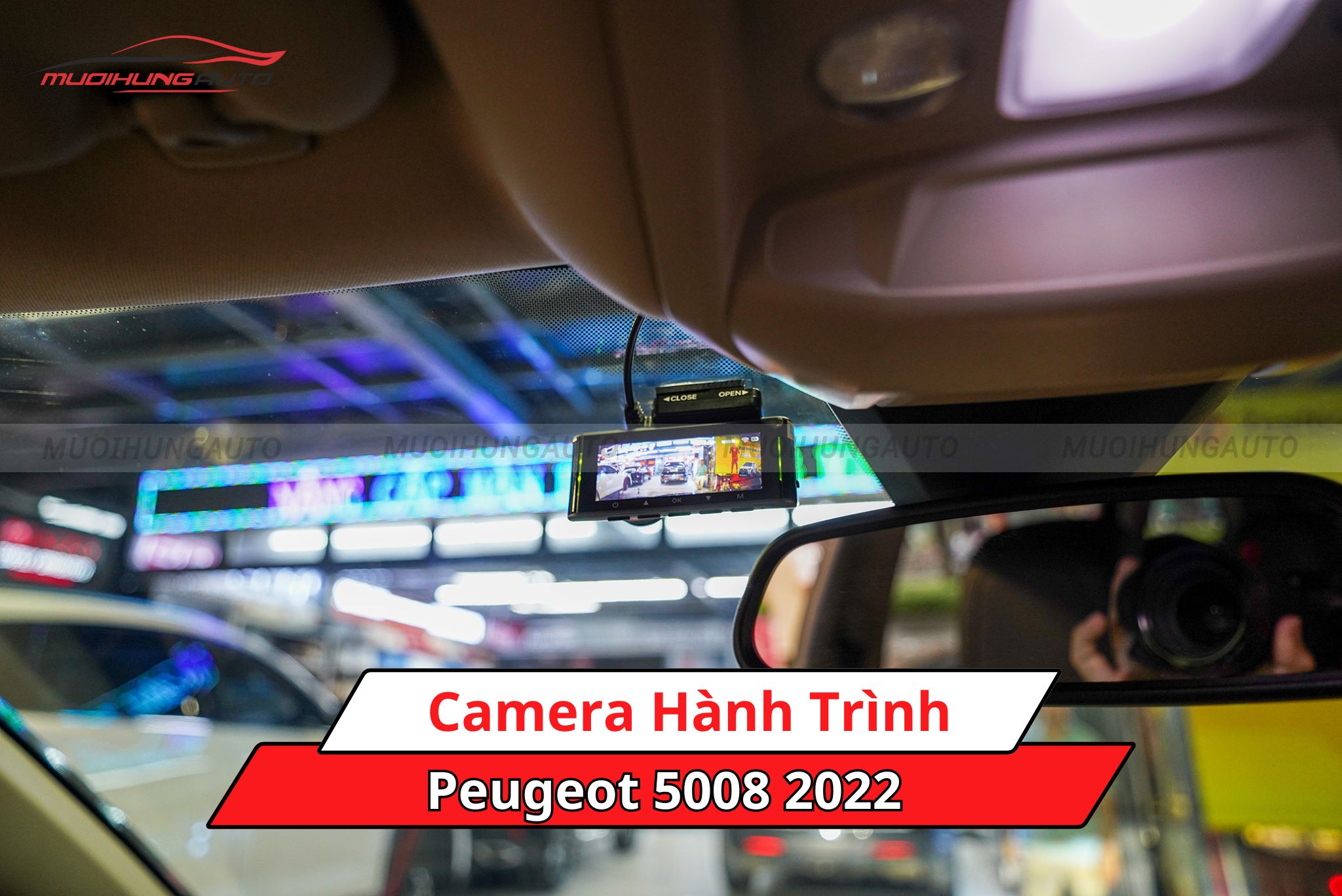 Camera hành trình cho Peugeot 5008 2022