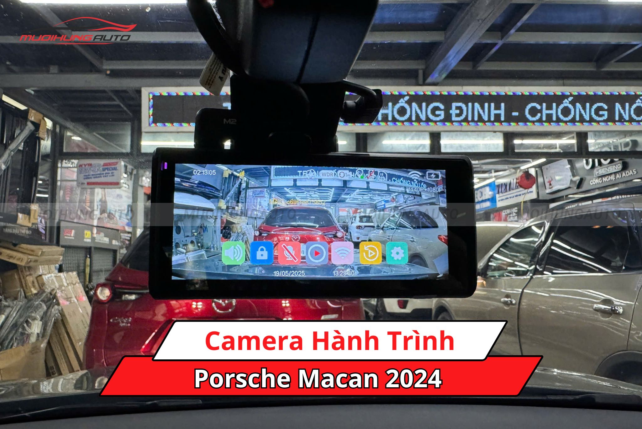 Camera hành trình cho Porsche Macan 2024