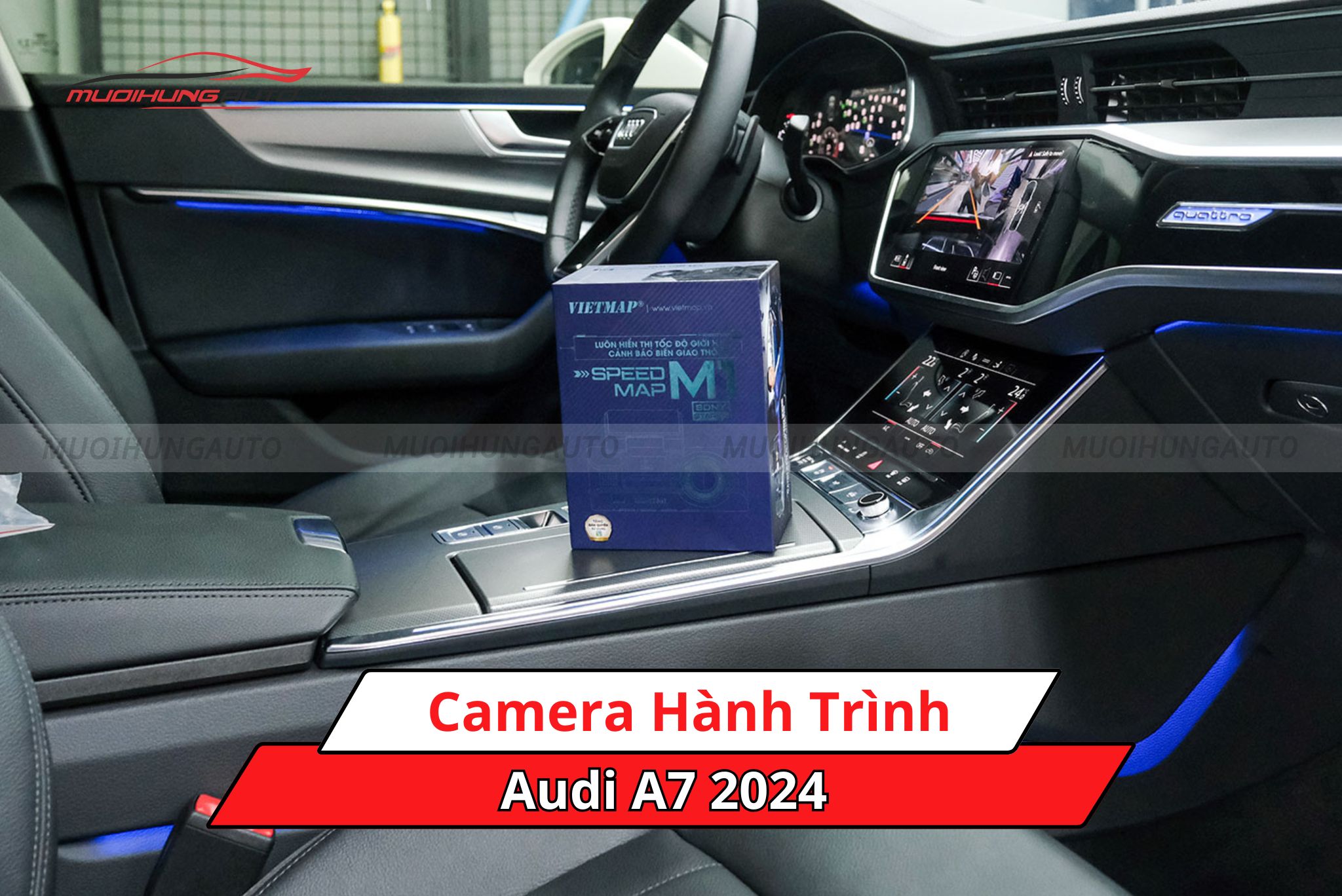 Camera hành trình cho xe Audi A7 2024