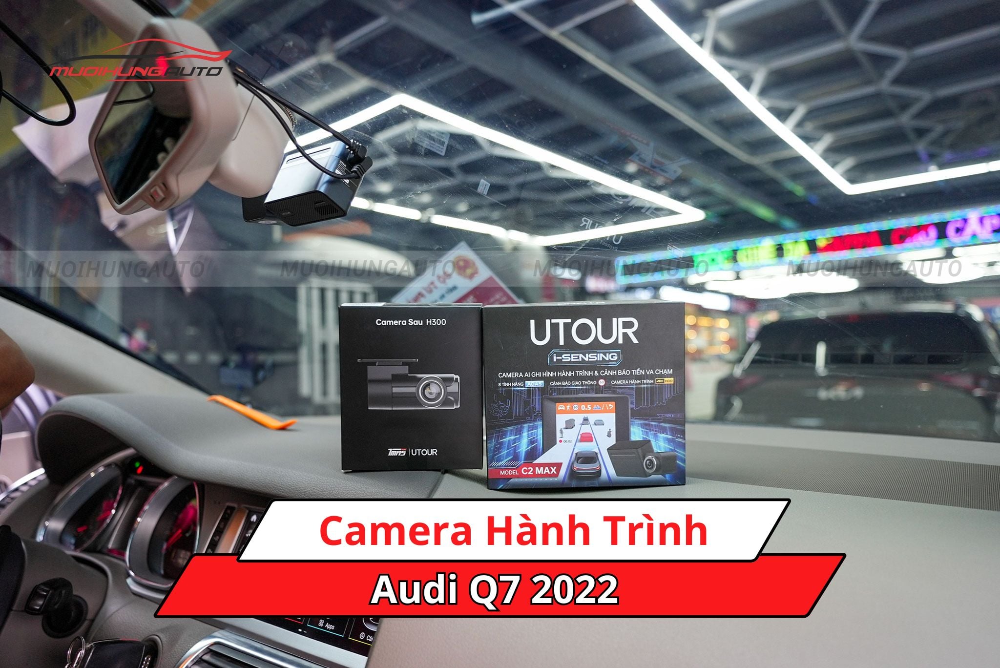 Camera hành trình cho xe Audi Q7 2022