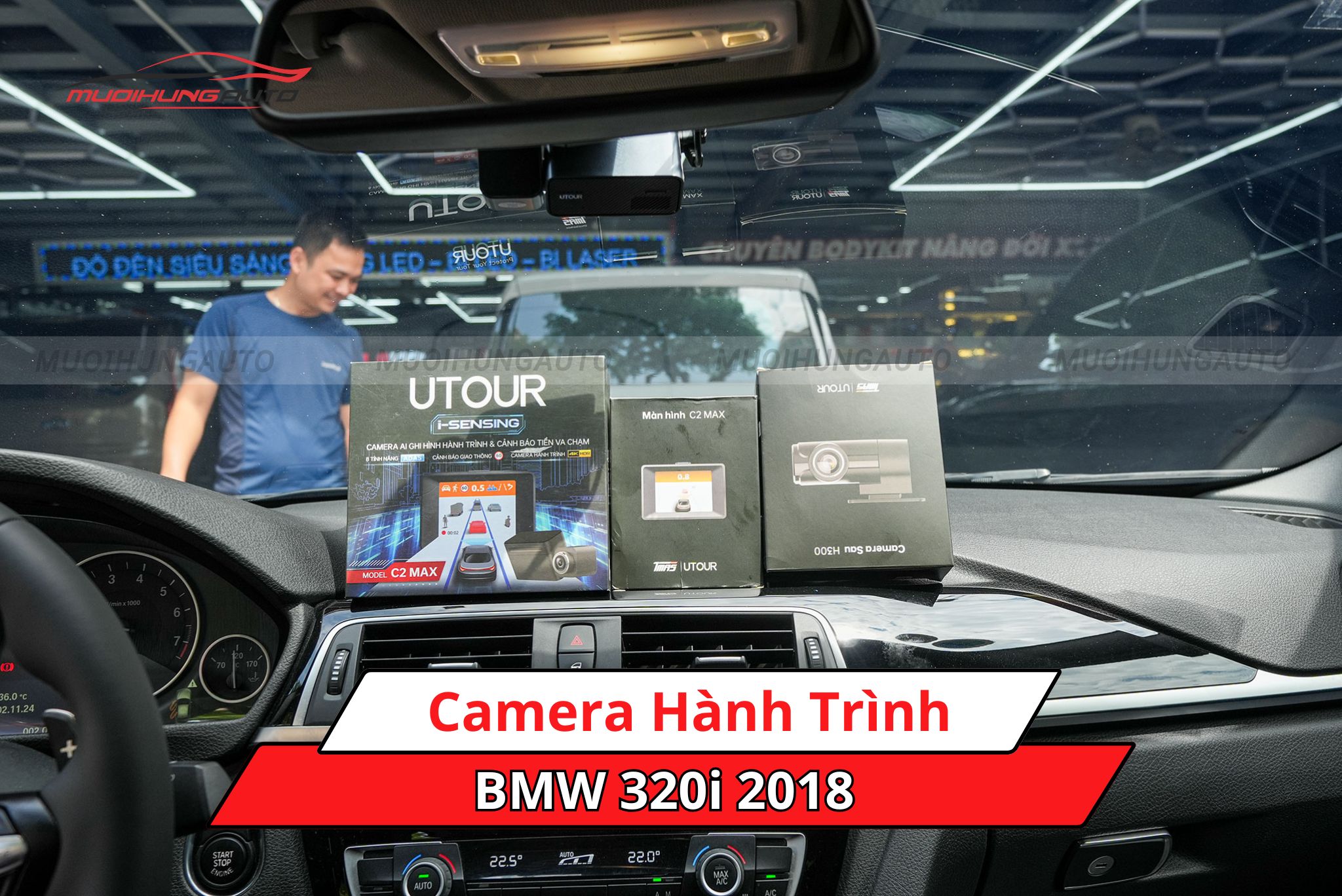 Camera hành trình cho xe BMW 320i 2018