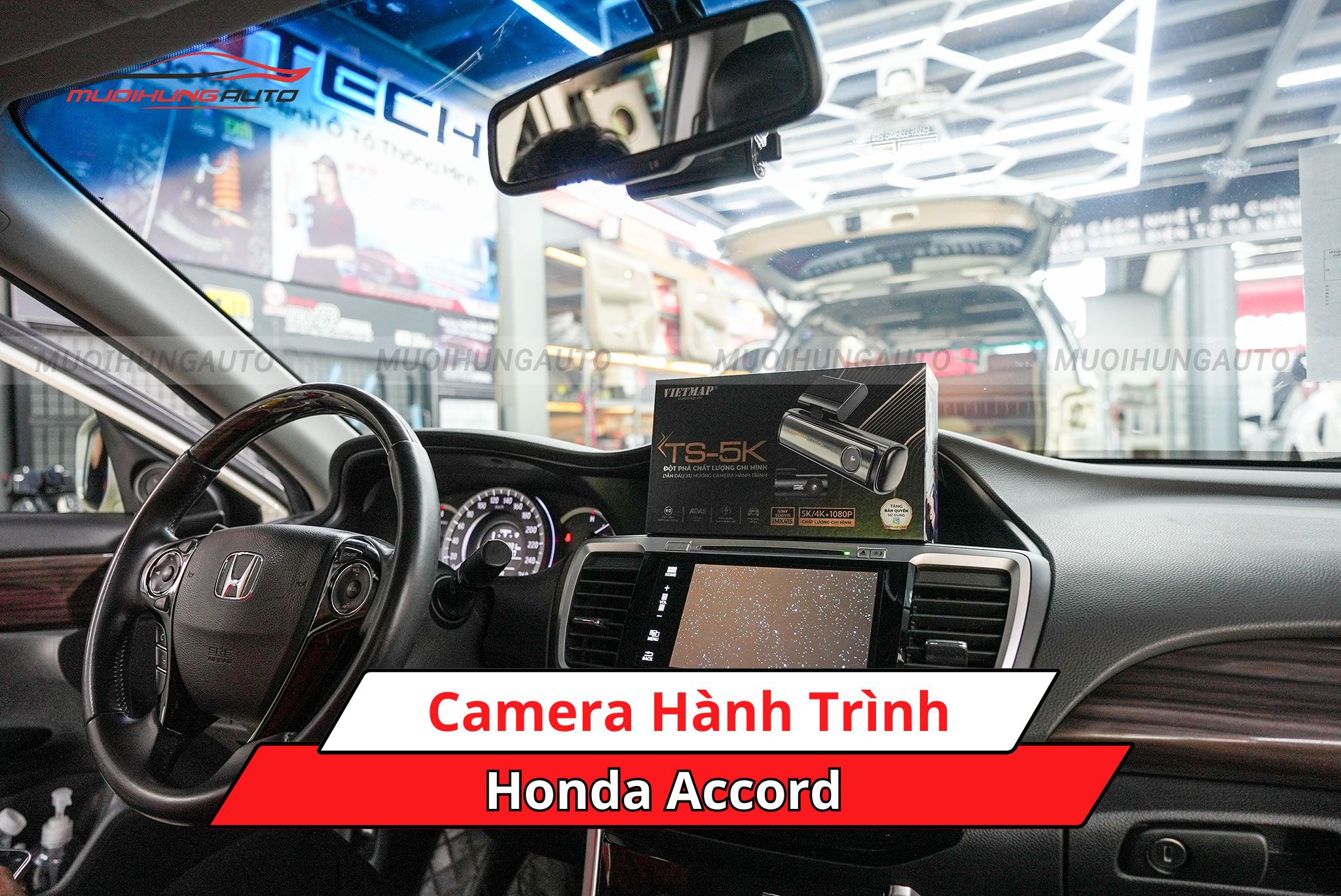 Camera hành trình cho xe Honda Accord