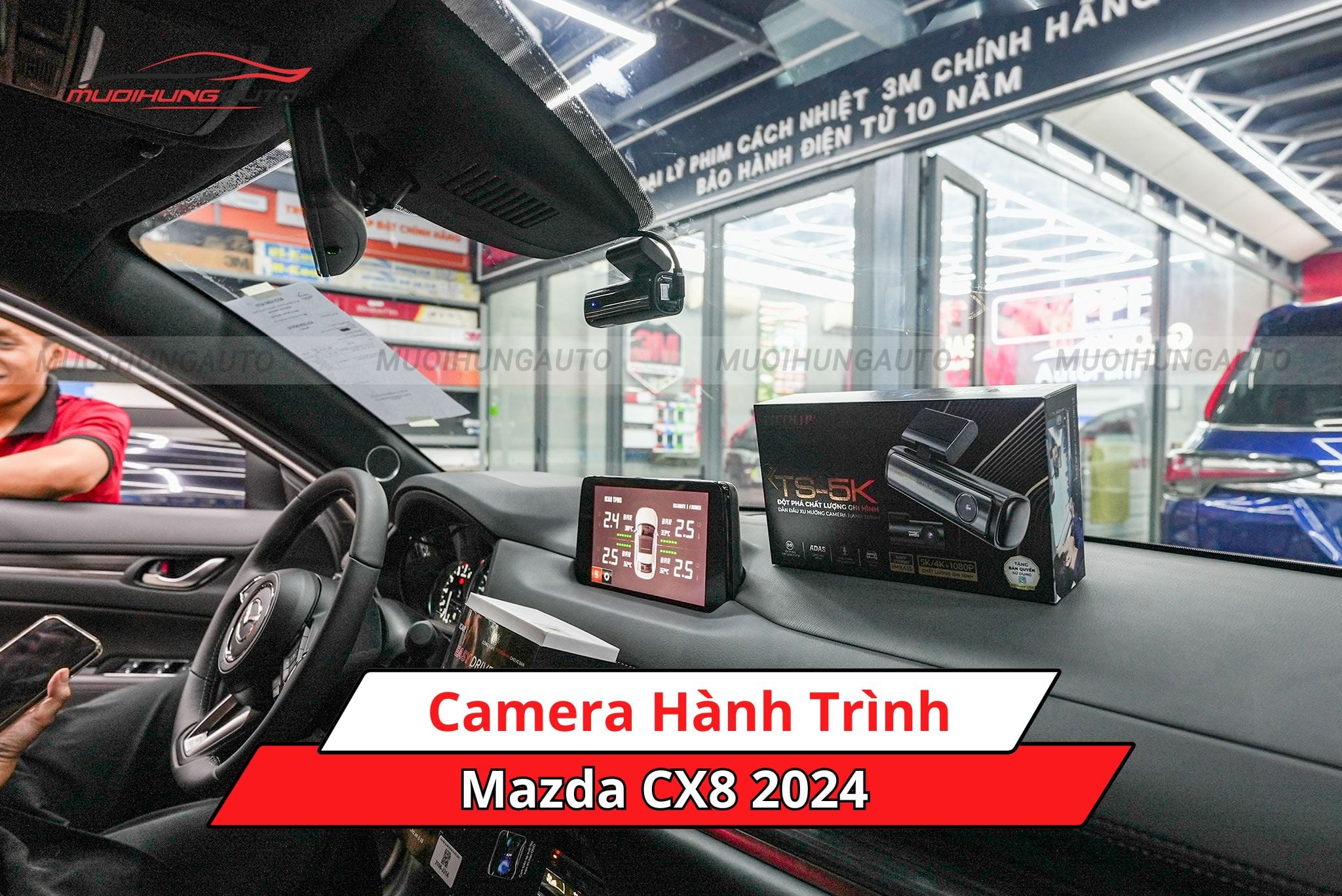 Camera hành trình cho xe Mazda CX8 2024